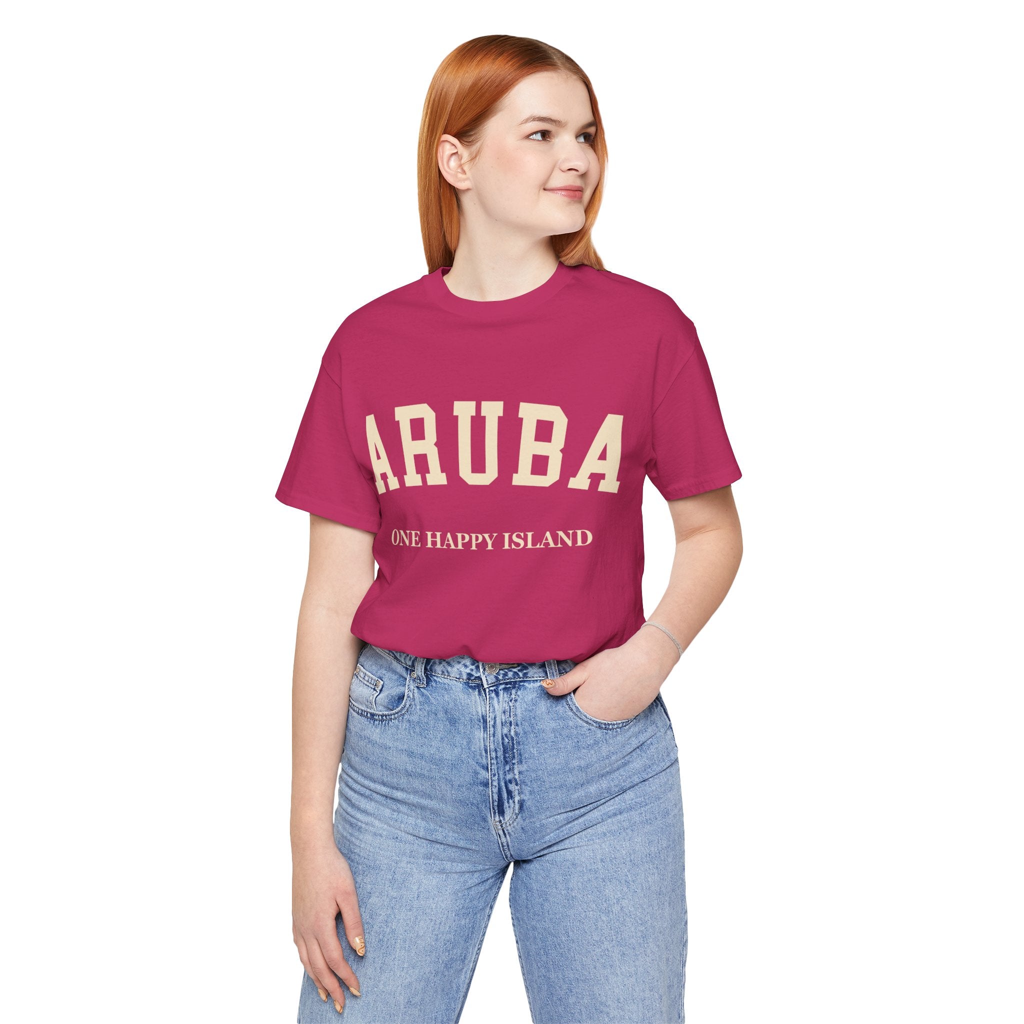 Aruba Collegiate — 100% Cotton Premium Unisex T-Shirt | BY CHARLES