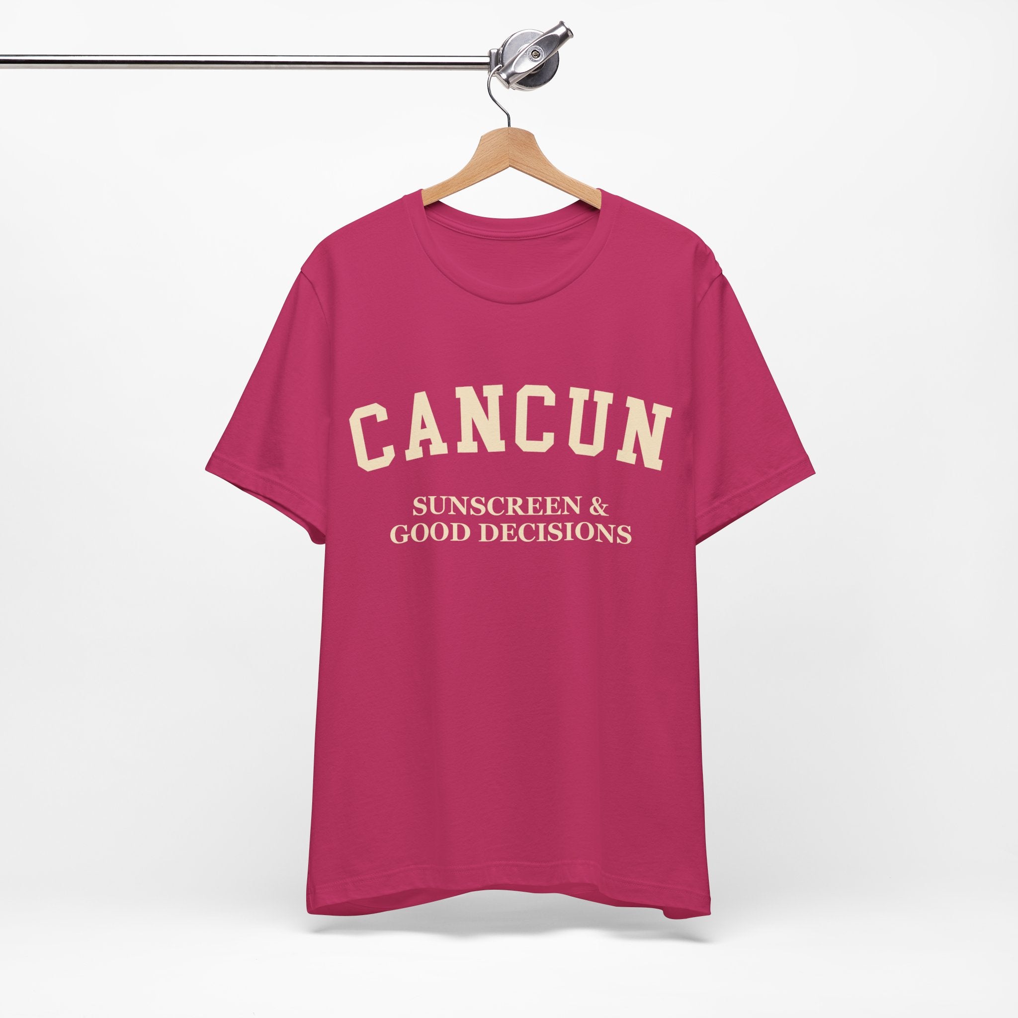 Cancun Collegiate — 100% Cotton Premium Unisex T-Shirt | BY CHARLES