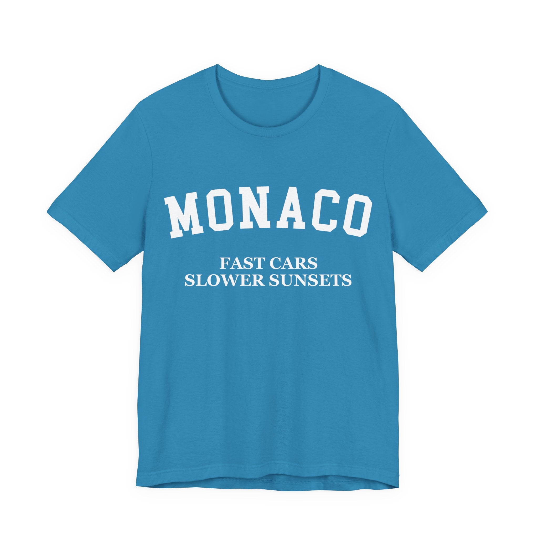 Monaco Collegiate — 100% Cotton Premium Unisex T-Shirt | BY CHARLES