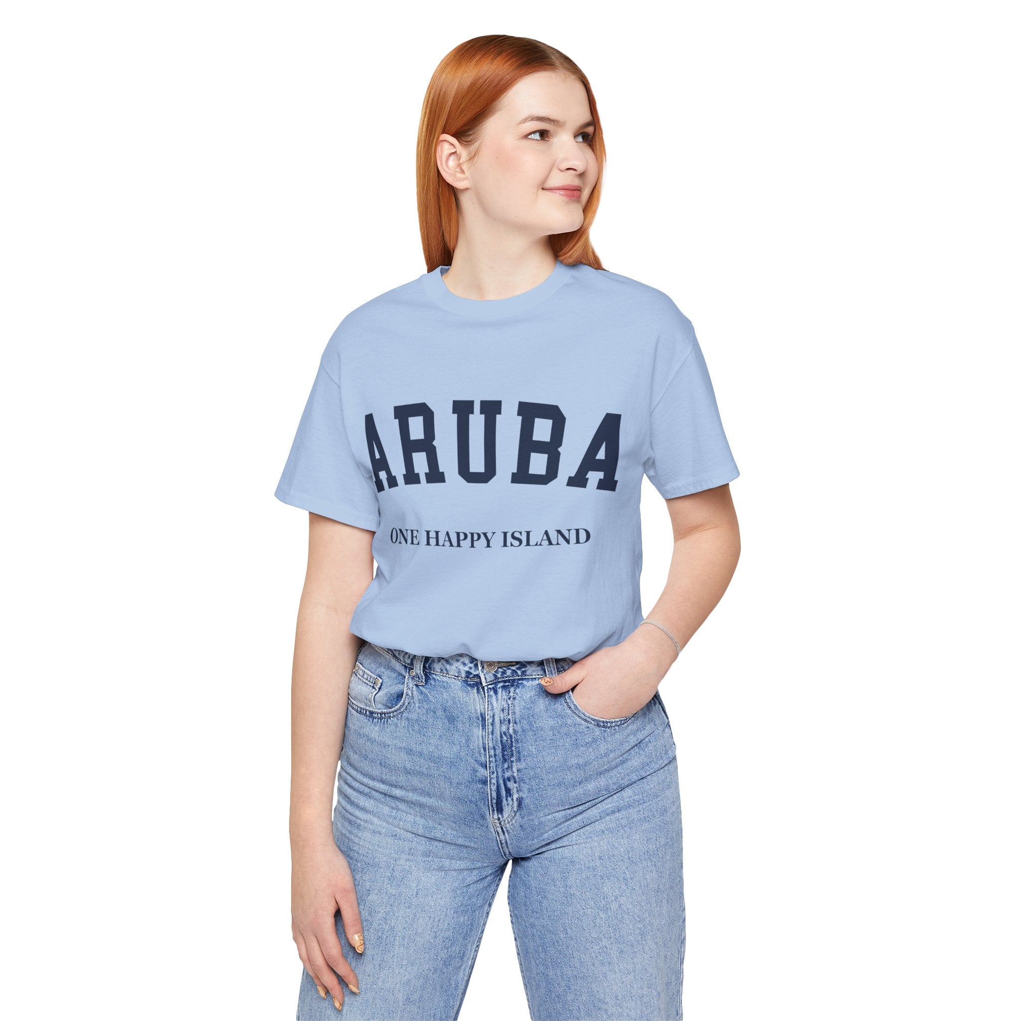 Aruba Collegiate — 100% Cotton Premium Unisex T-Shirt | BY CHARLES