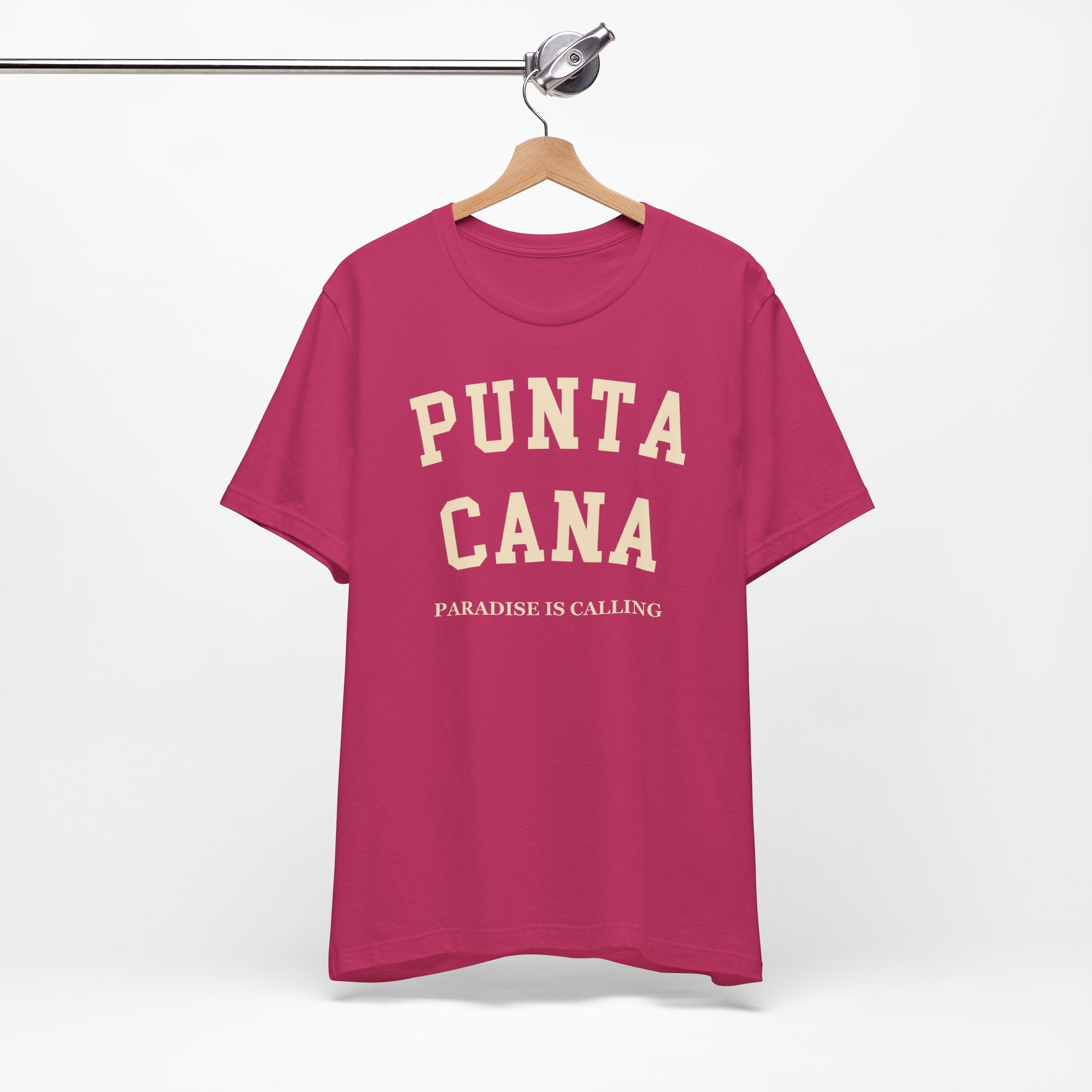 Punta Cana Collegiate — 100% Cotton Premium Unisex T-Shirt | BY CHARLES