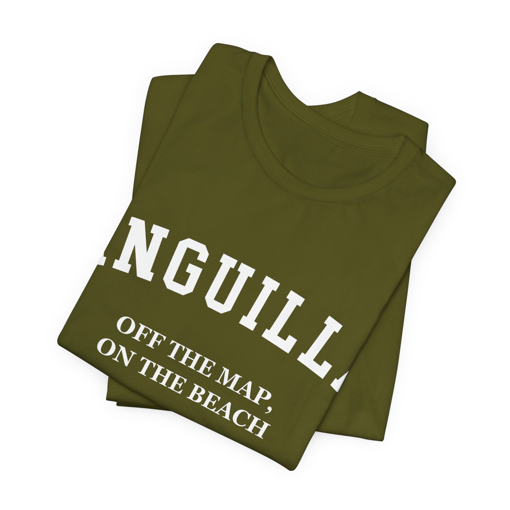 Anguilla Collegiate — 100% Cotton Premium Unisex T-Shirt | BY CHARLES