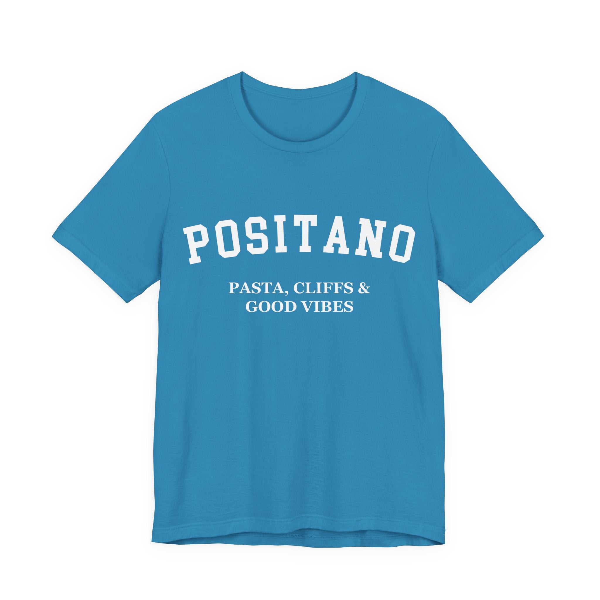 Positano Collegiate — 100% Cotton Premium Unisex T-Shirt | BY CHARLES