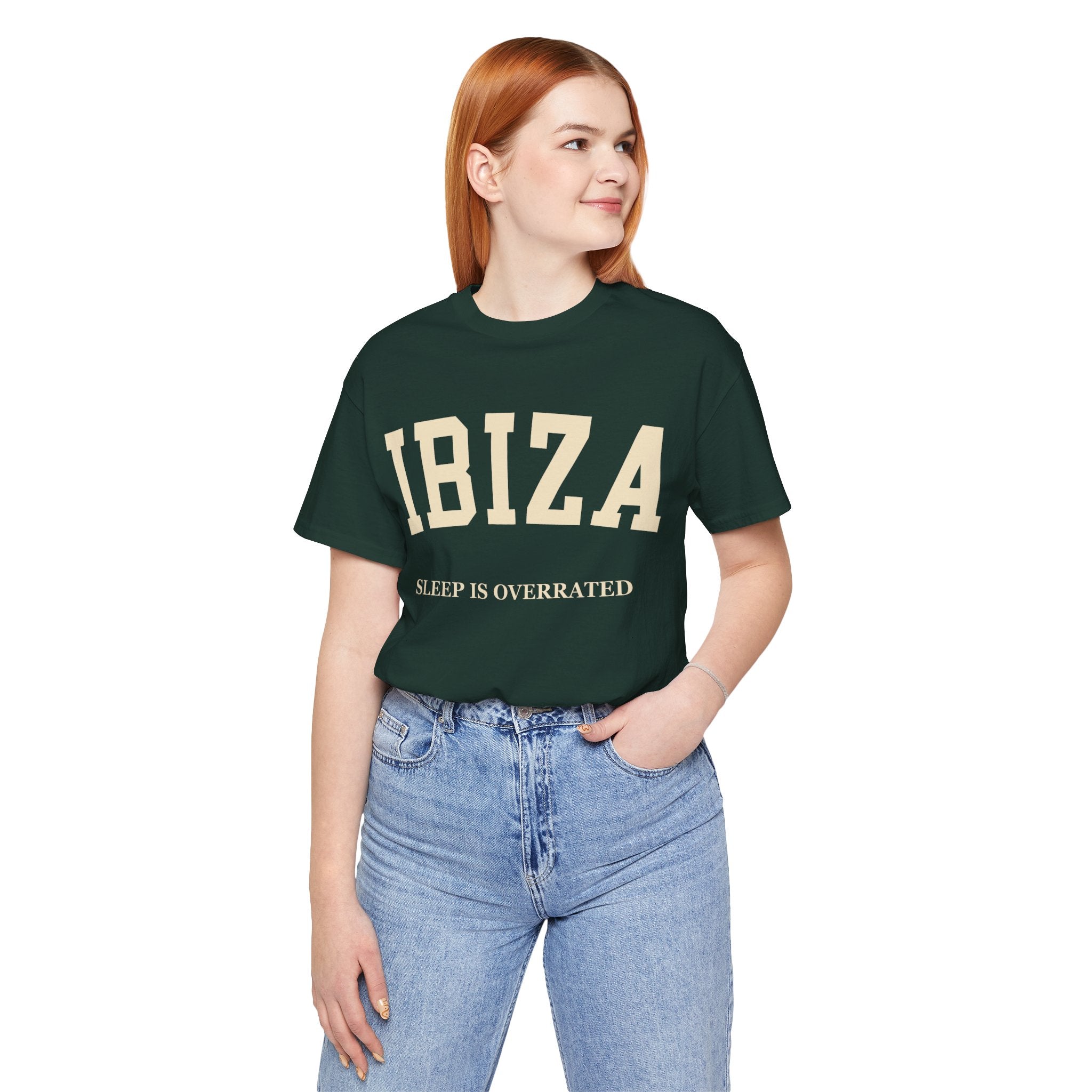 Ibiza Collegiate — 100% Cotton Premium Unisex T-Shirt | BY CHARLES