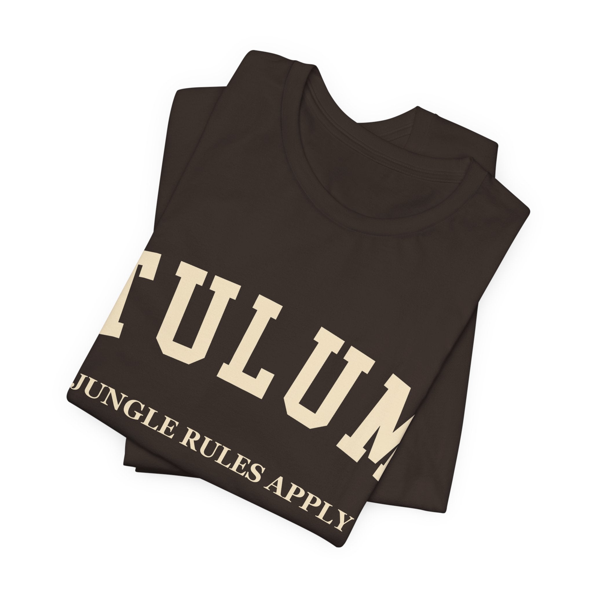 Tulum Collegiate — 100% Cotton Premium Unisex T-Shirt | BY CHARLES