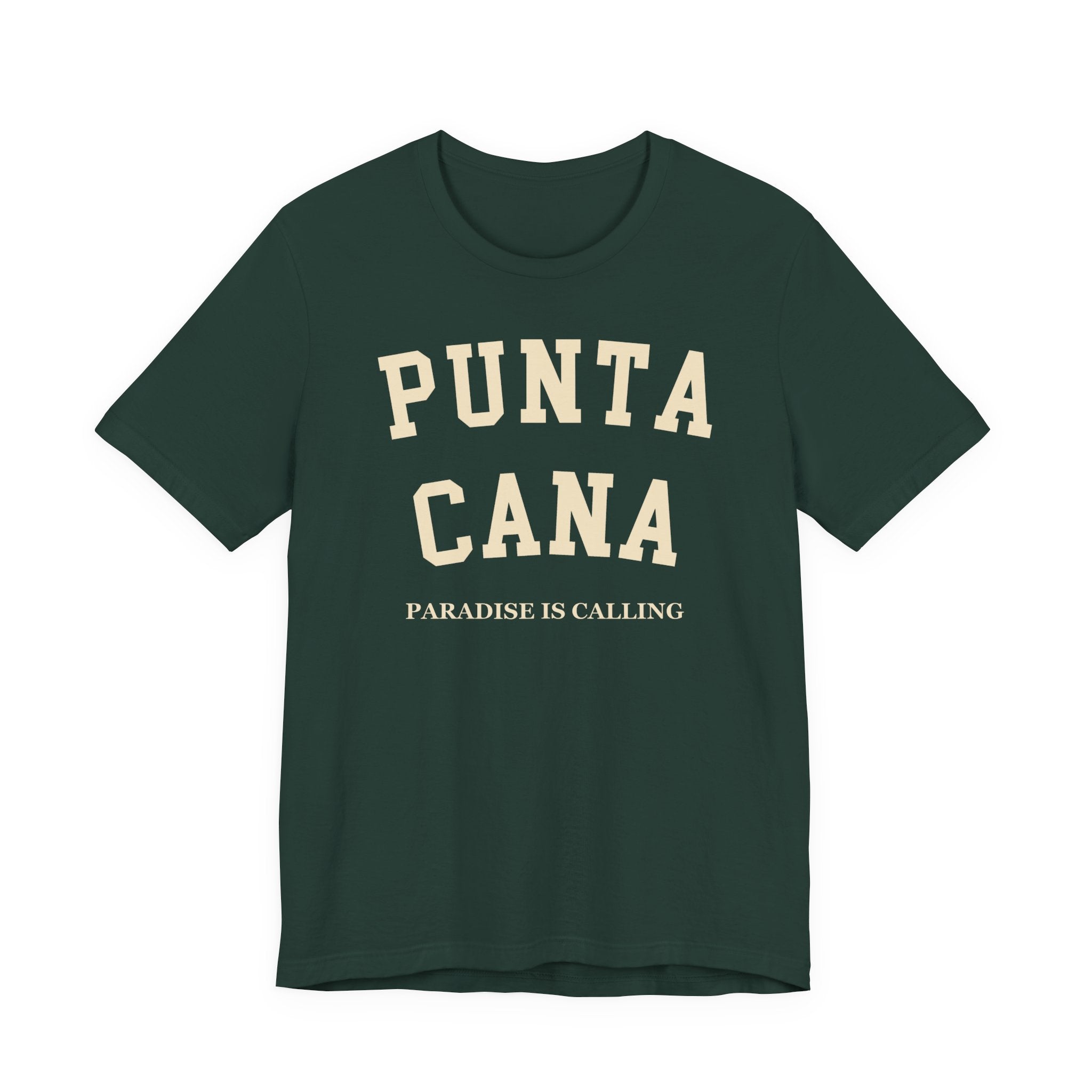 Punta Cana Collegiate — 100% Cotton Premium Unisex T-Shirt | BY CHARLES
