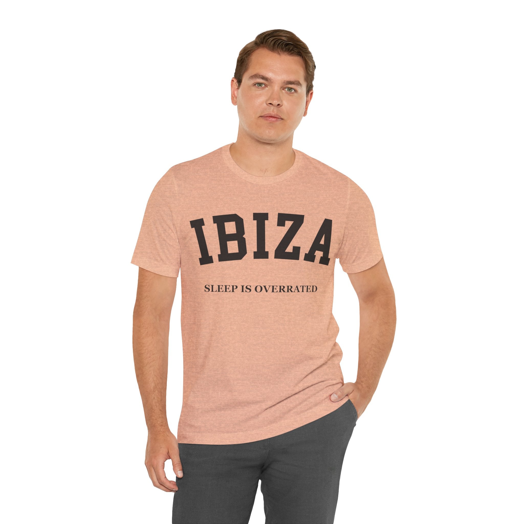 Ibiza Collegiate — 100% Cotton Premium Unisex T-Shirt | BY CHARLES