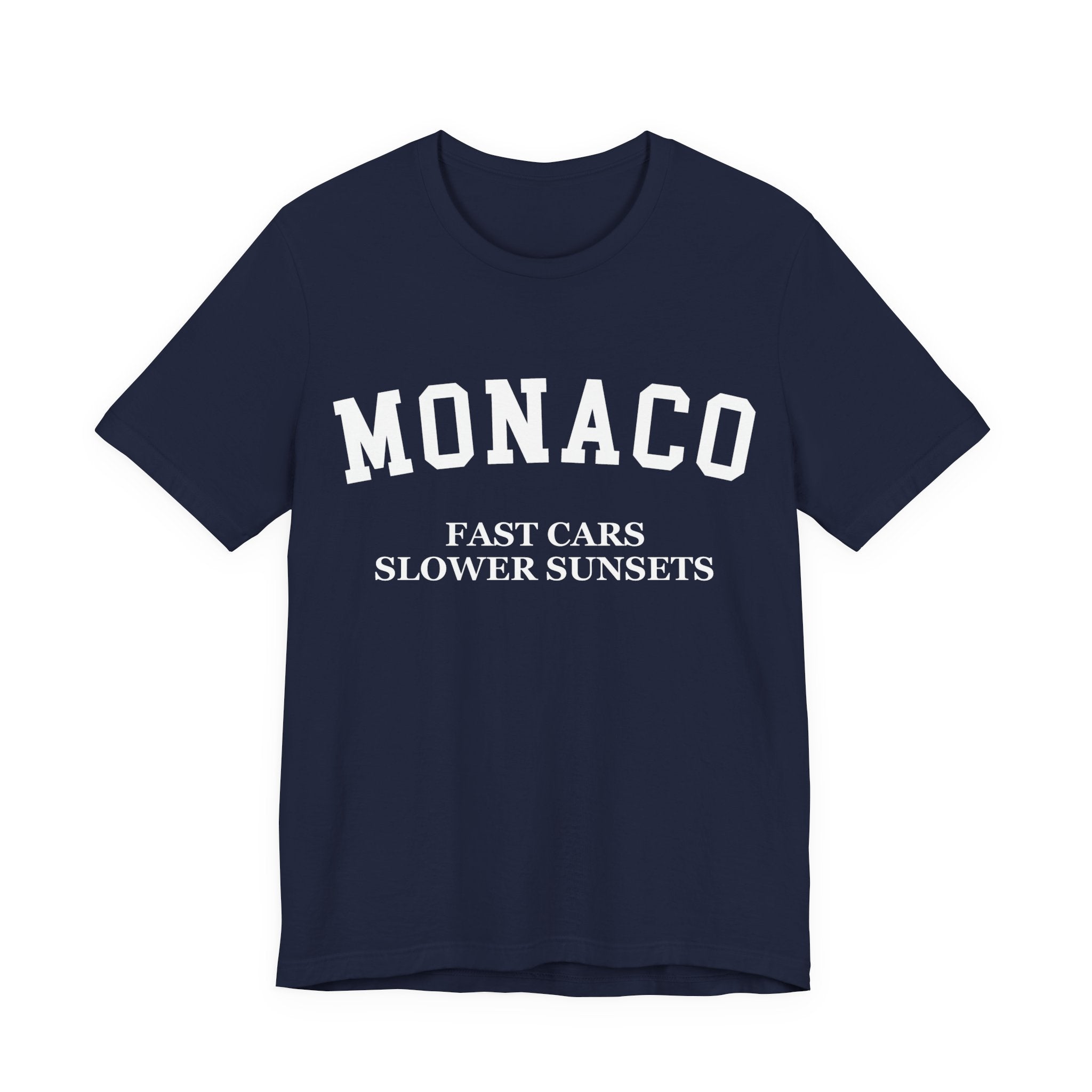 Monaco Collegiate — 100% Cotton Premium Unisex T-Shirt | BY CHARLES