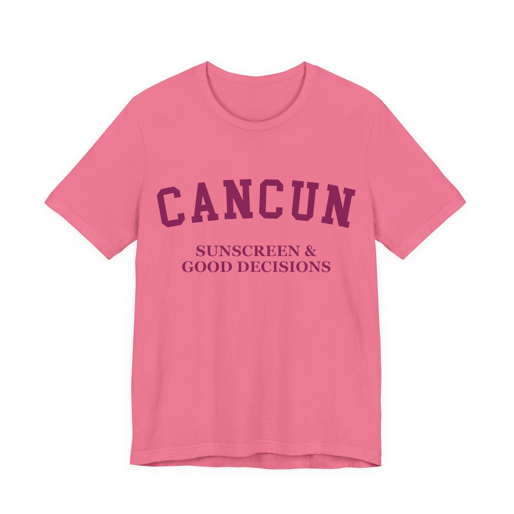 Cancun Collegiate — 100% Cotton Premium Unisex T-Shirt | BY CHARLES