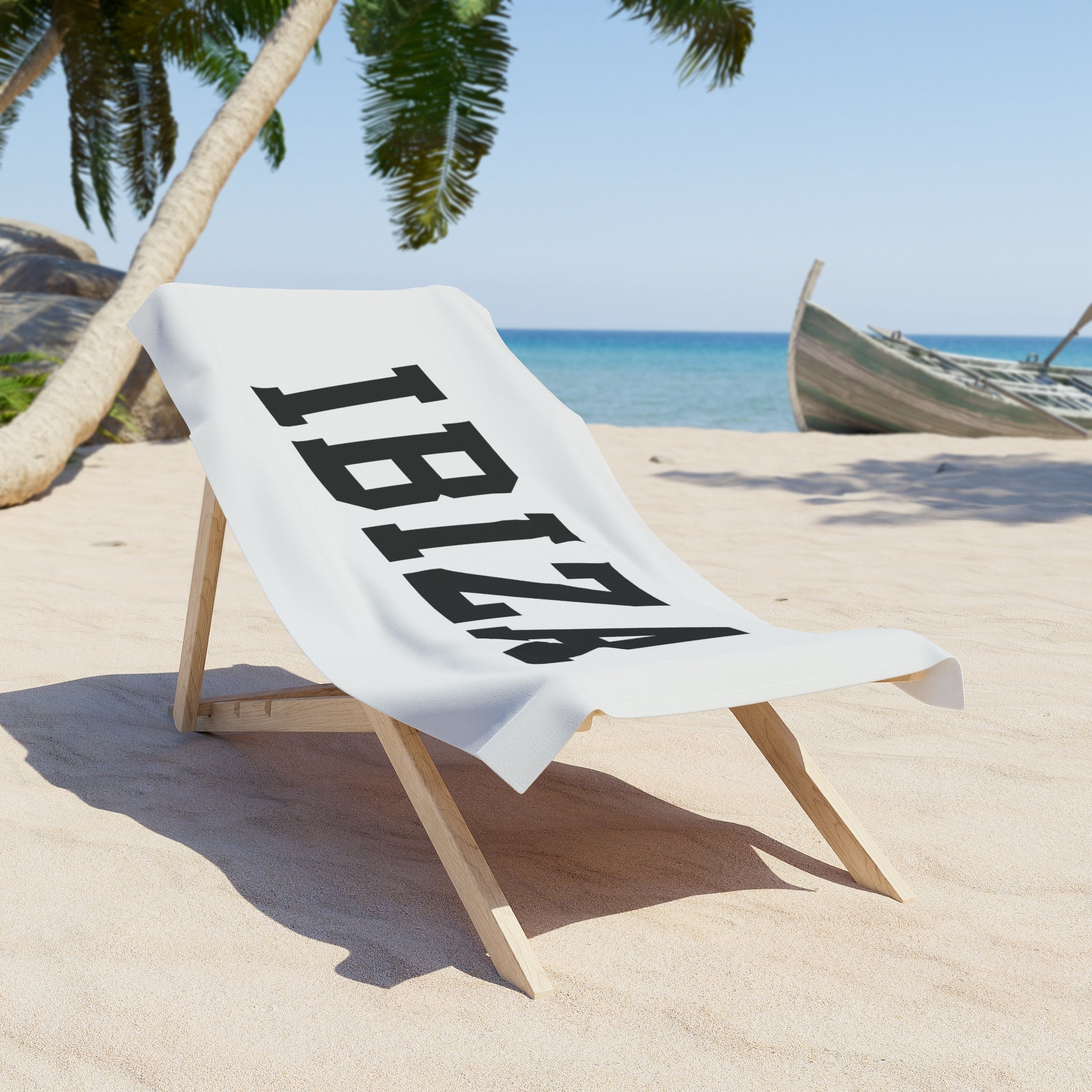 Ibiza Collegiate Series Beach Towel — Premium Oversized | BY CHARLES