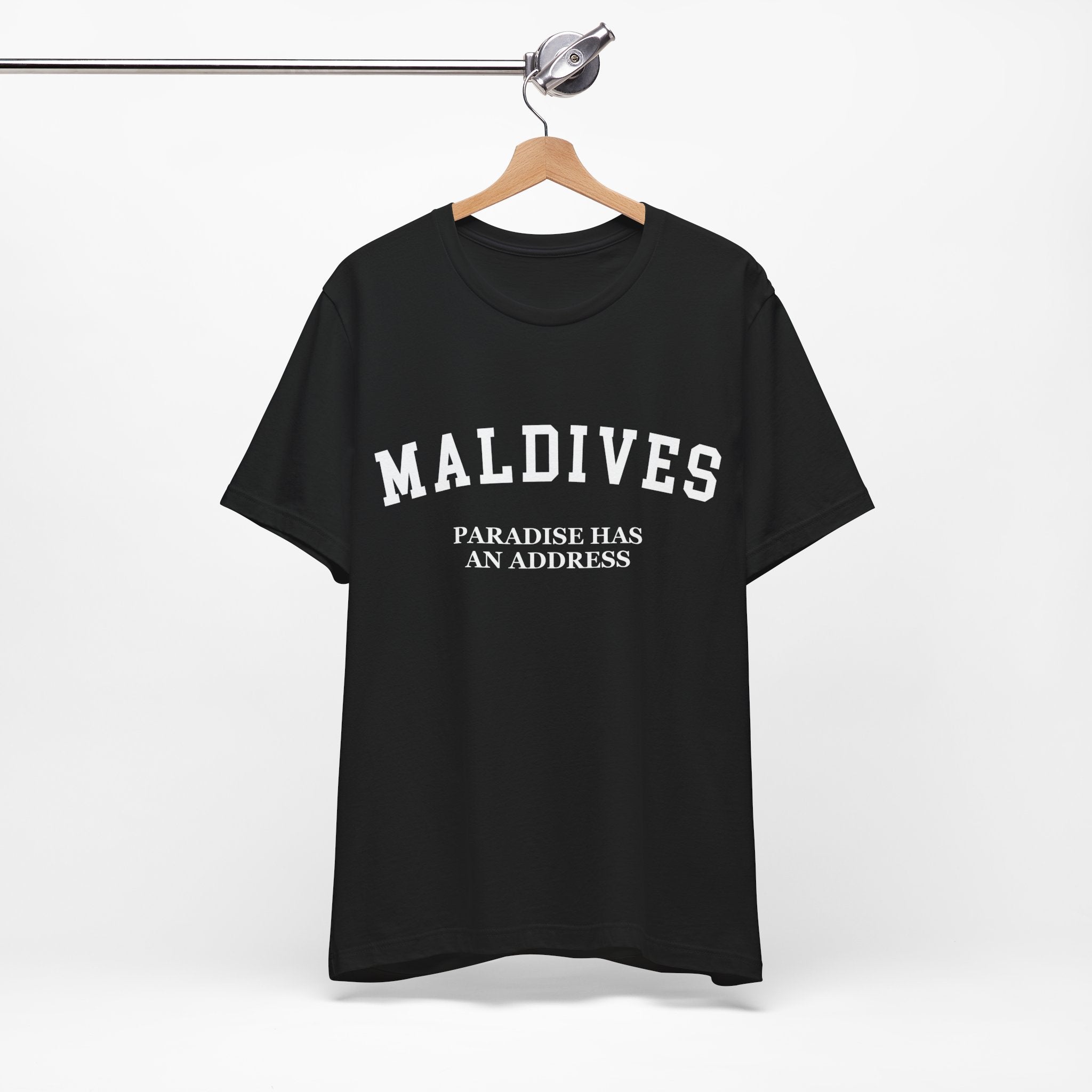 Maldives Collegiate — 100% Cotton Premium Unisex T-Shirt | BY CHARLES