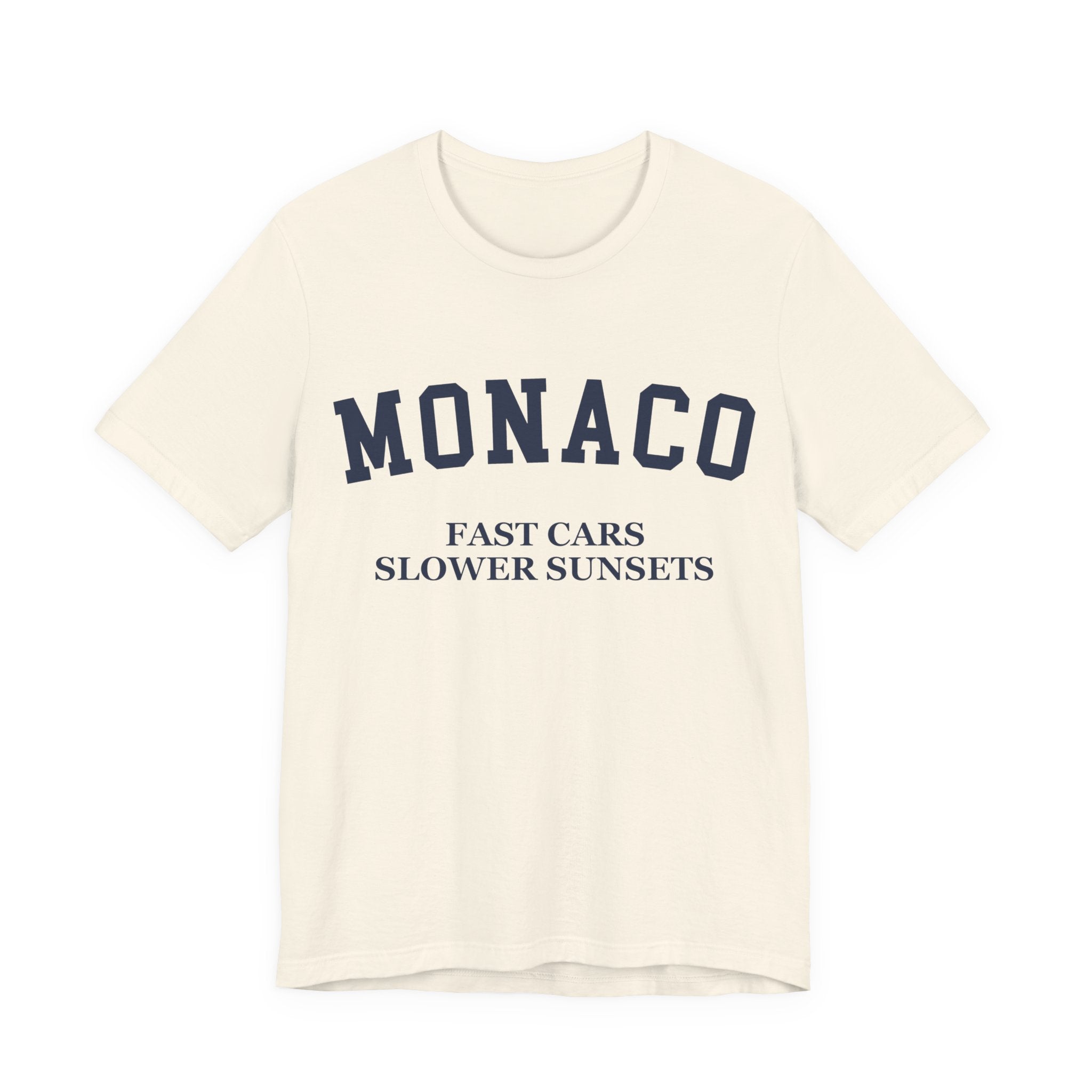 Monaco Collegiate — 100% Cotton Premium Unisex T-Shirt | BY CHARLES