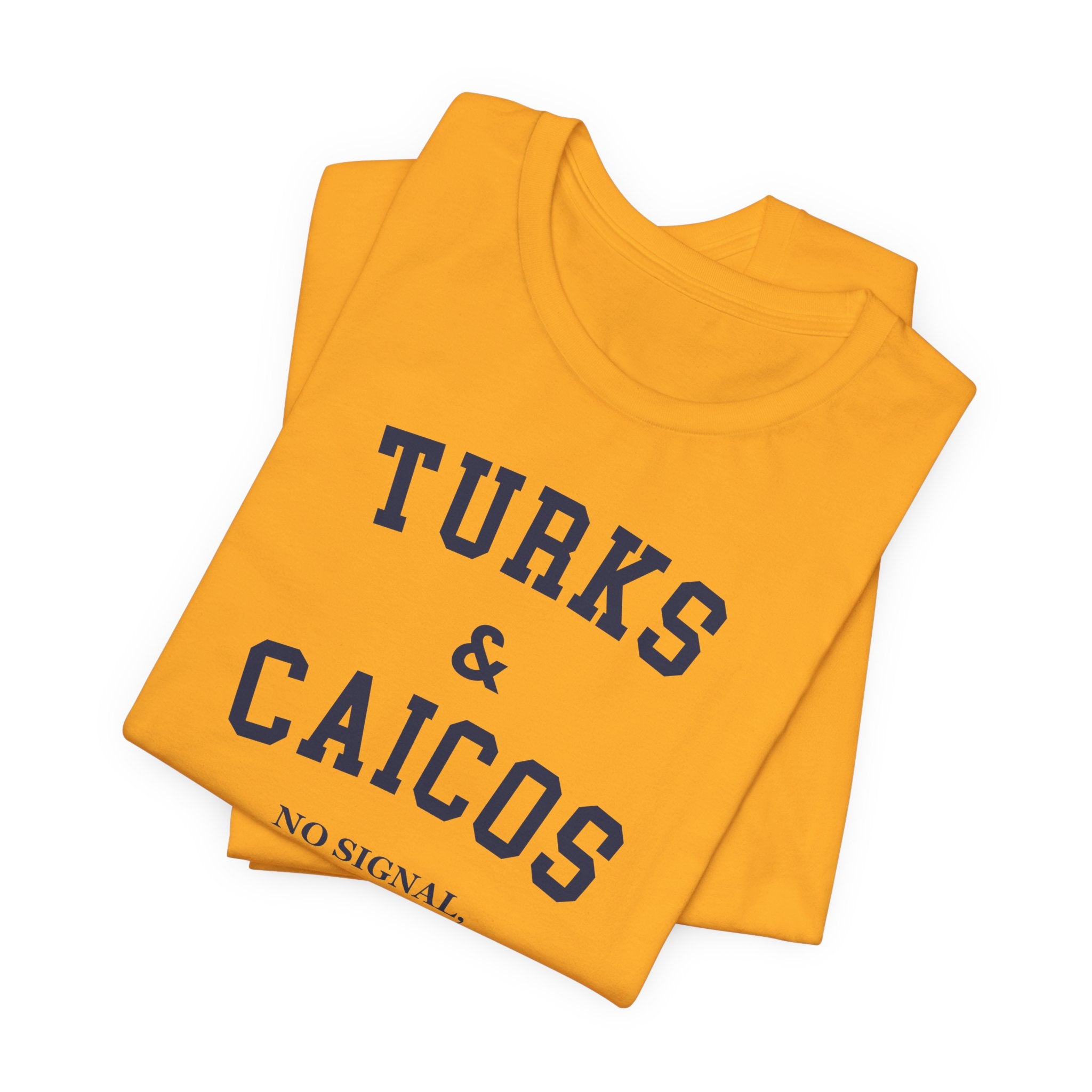 Turks & Caicos Collegiate — 100% Cotton Premium Unisex T-Shirt | BY CHARLES