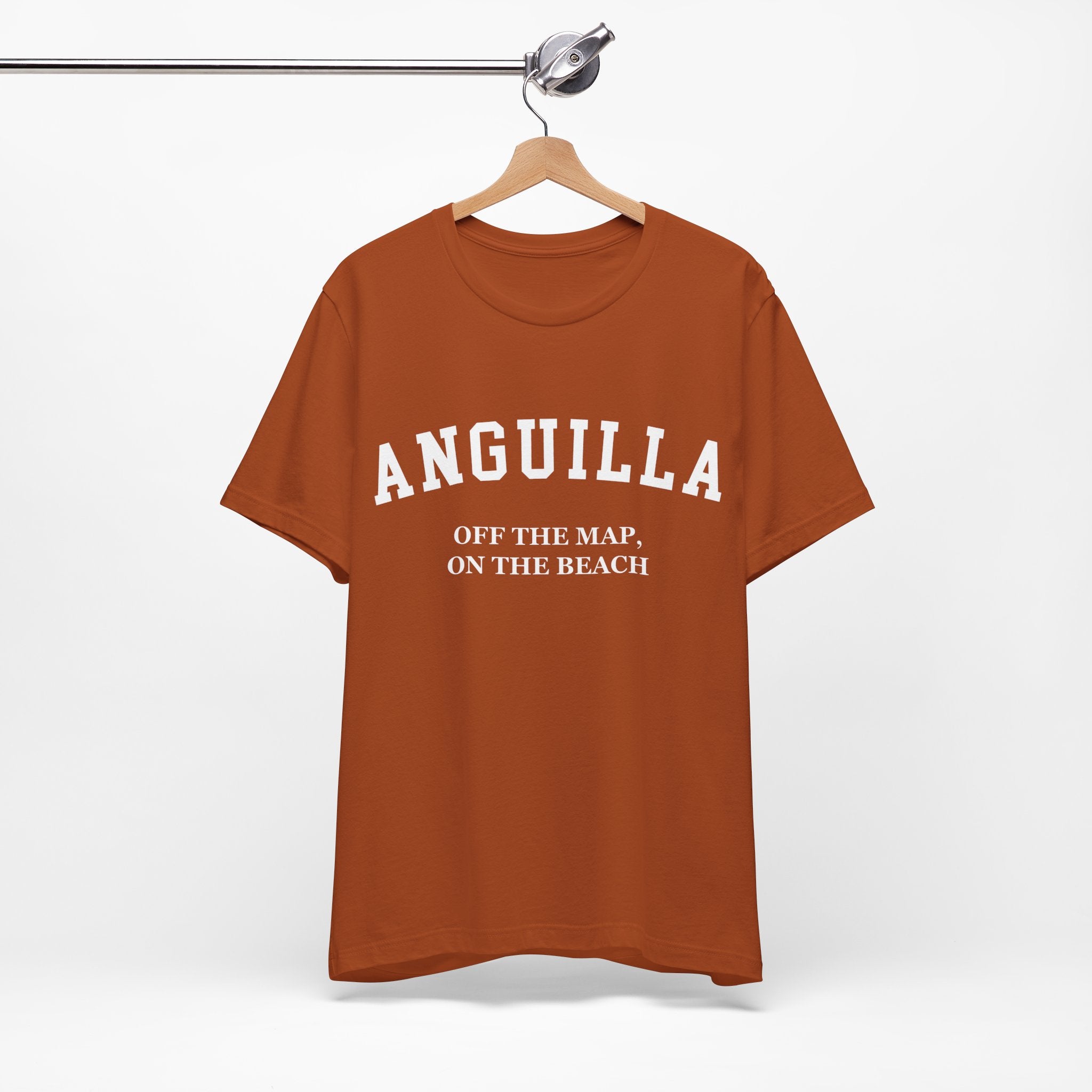 Anguilla Collegiate — 100% Cotton Premium Unisex T-Shirt | BY CHARLES