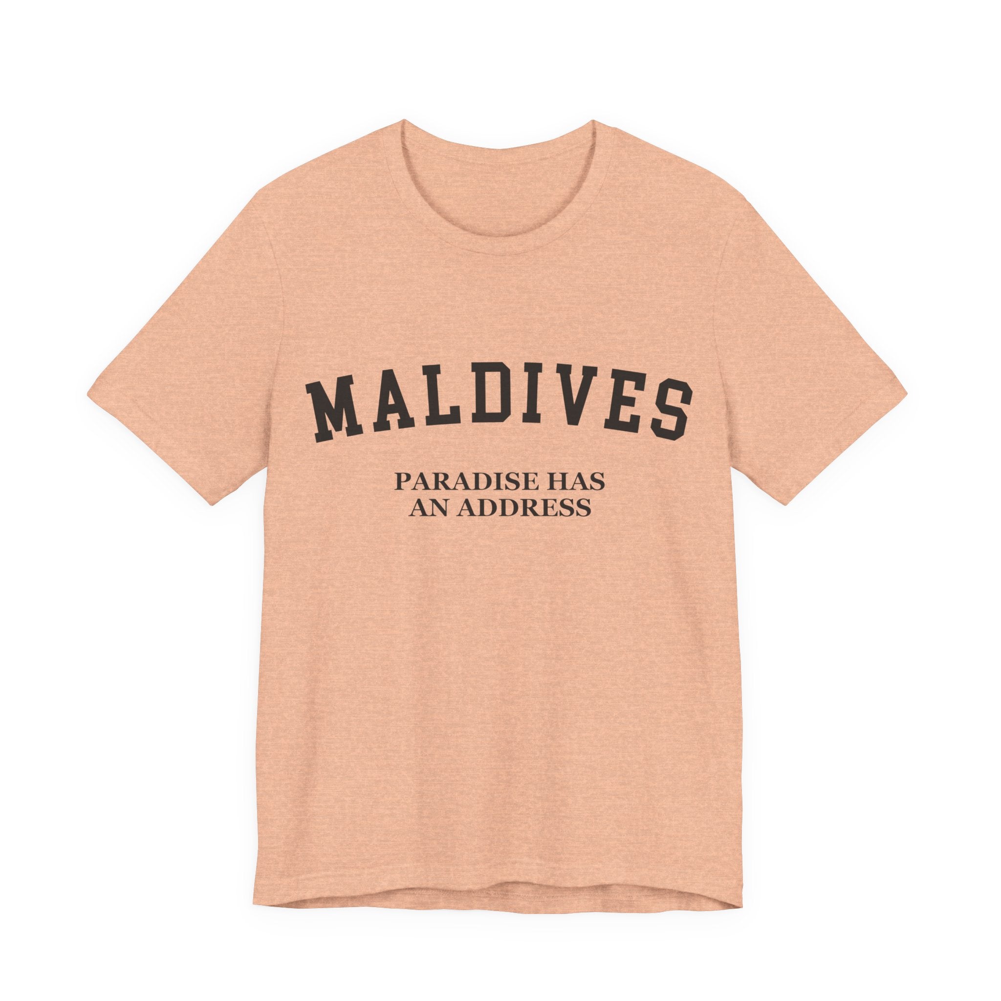 Maldives Collegiate — 100% Cotton Premium Unisex T-Shirt | BY CHARLES