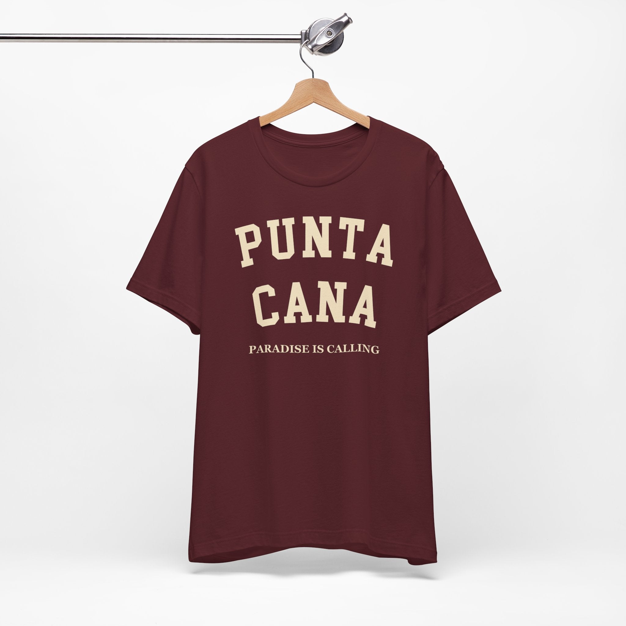 Punta Cana Collegiate — 100% Cotton Premium Unisex T-Shirt | BY CHARLES