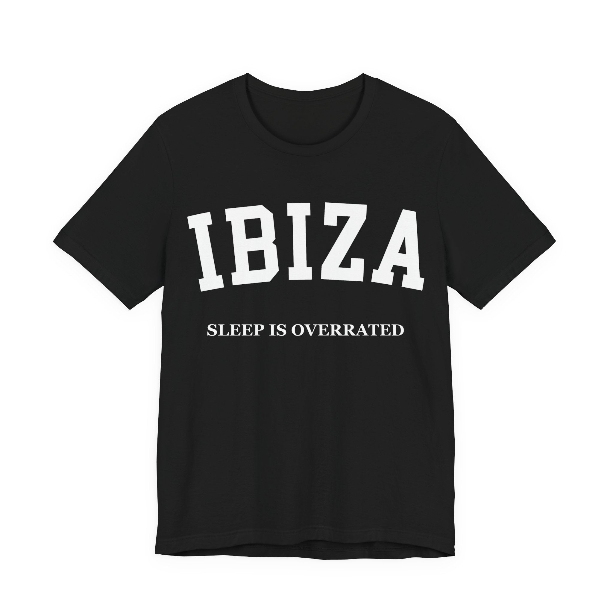 Ibiza Collegiate — 100% Cotton Premium Unisex T-Shirt | BY CHARLES