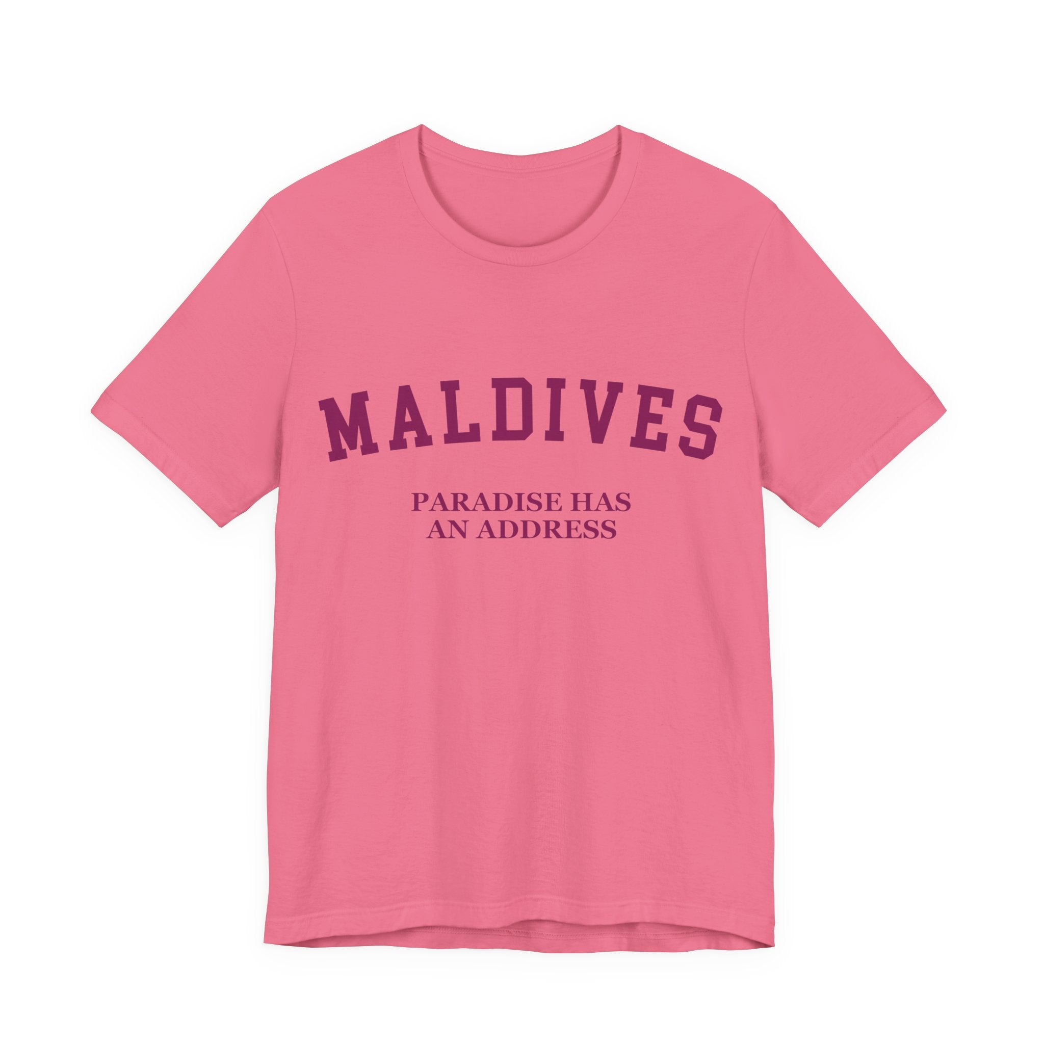 Maldives Collegiate — 100% Cotton Premium Unisex T-Shirt | BY CHARLES