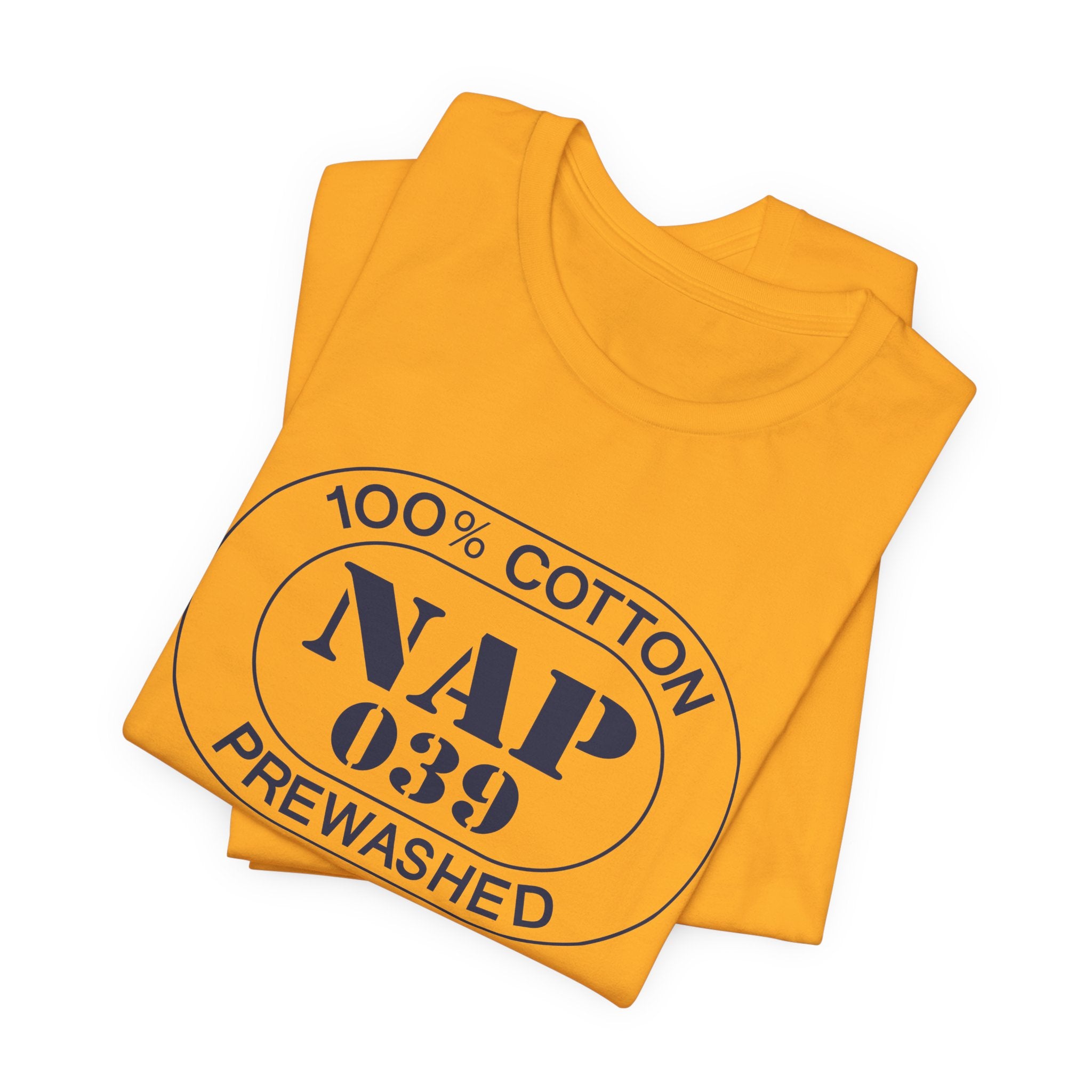 Positano Airport Oval tee in gold, alternate view