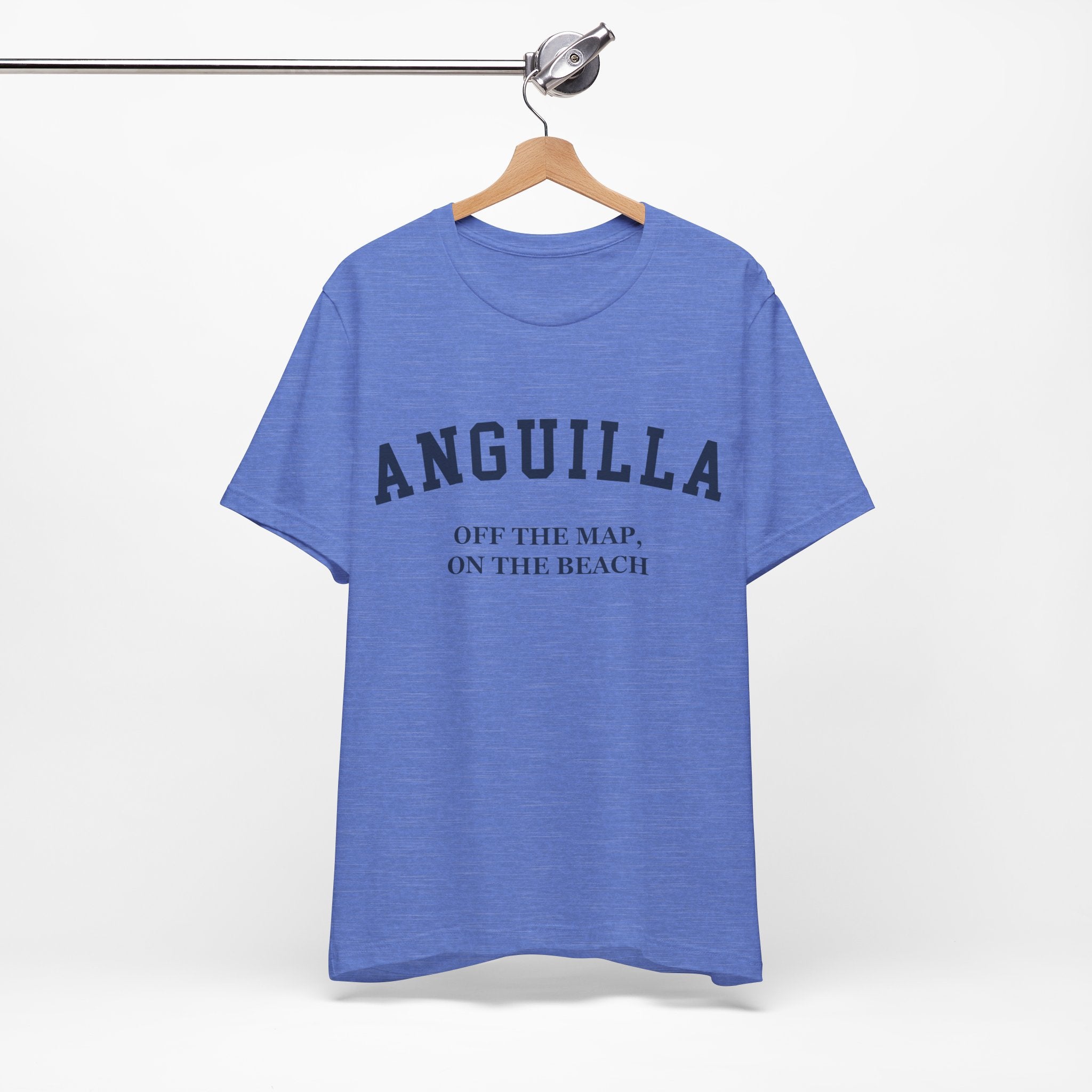 Anguilla Collegiate — 100% Cotton Premium Unisex T-Shirt | BY CHARLES