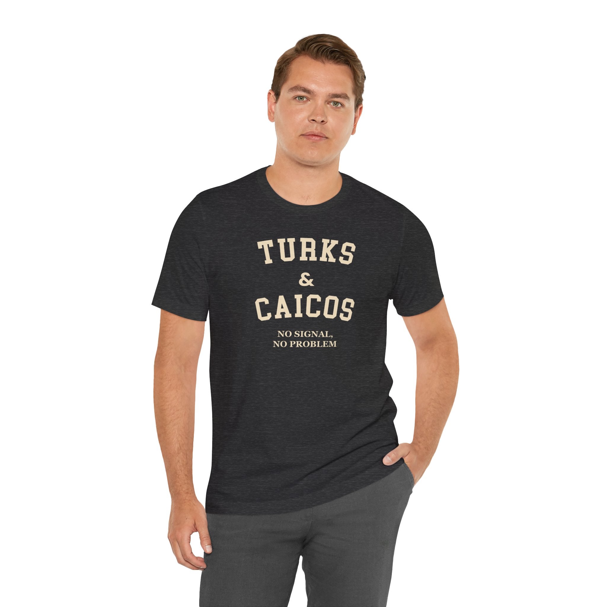 Turks & Caicos Collegiate — 100% Cotton Premium Unisex T-Shirt | BY CHARLES