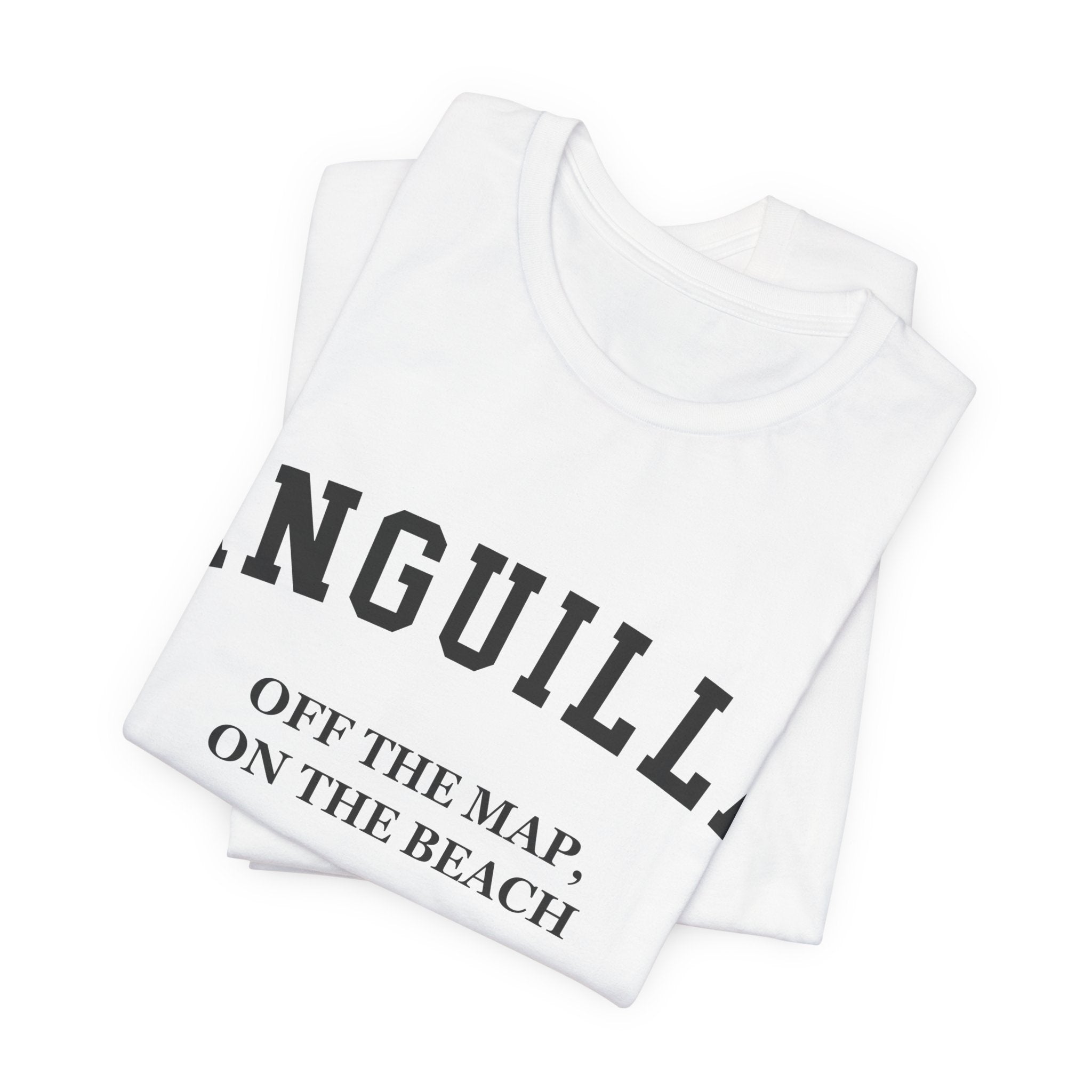 Anguilla Collegiate — 100% Cotton Premium Unisex T-Shirt | BY CHARLES