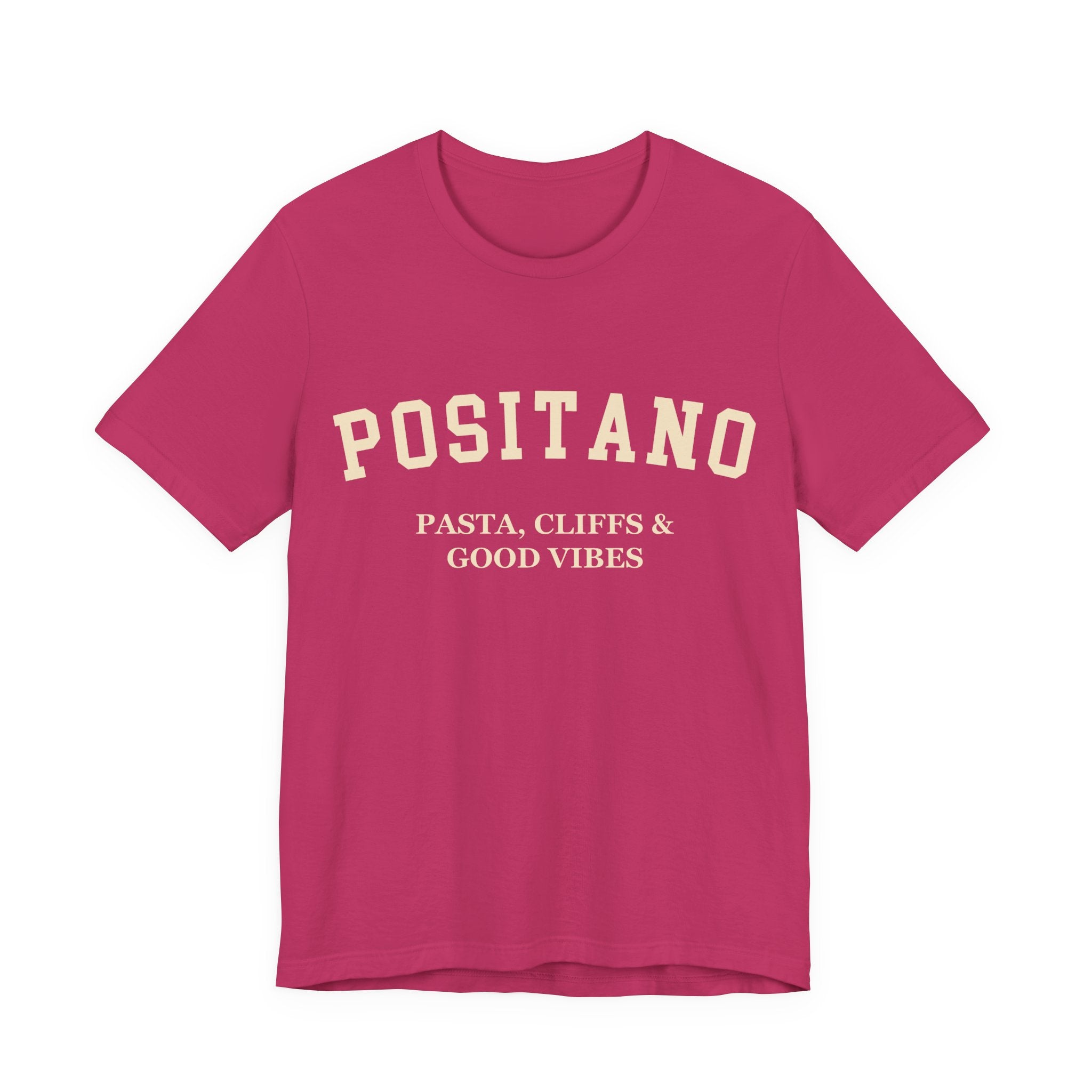 Positano Collegiate — 100% Cotton Premium Unisex T-Shirt | BY CHARLES
