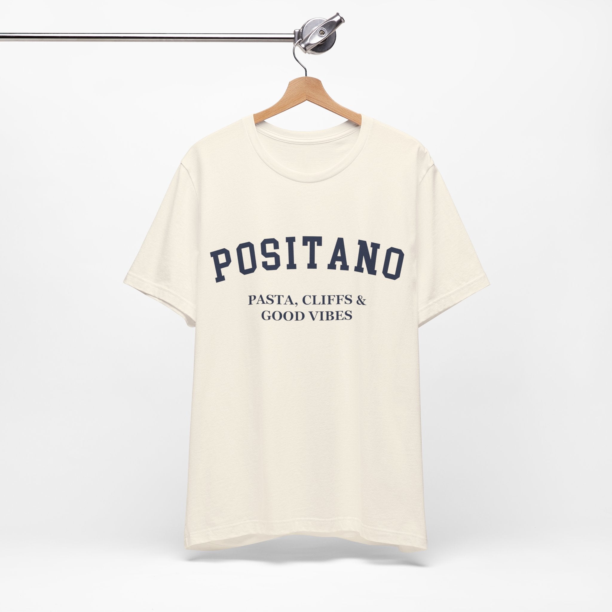 Positano Collegiate — 100% Cotton Premium Unisex T-Shirt | BY CHARLES