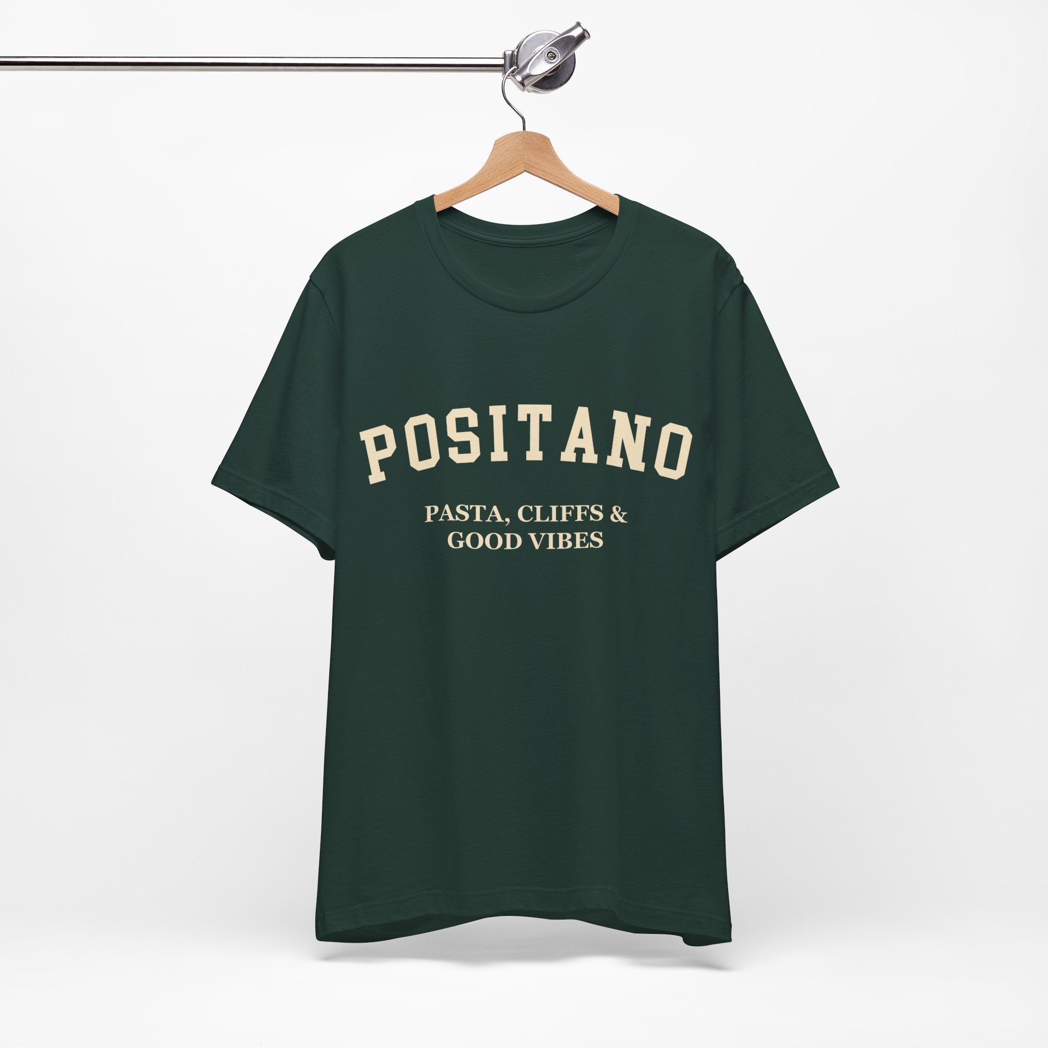 Positano Collegiate — 100% Cotton Premium Unisex T-Shirt | BY CHARLES