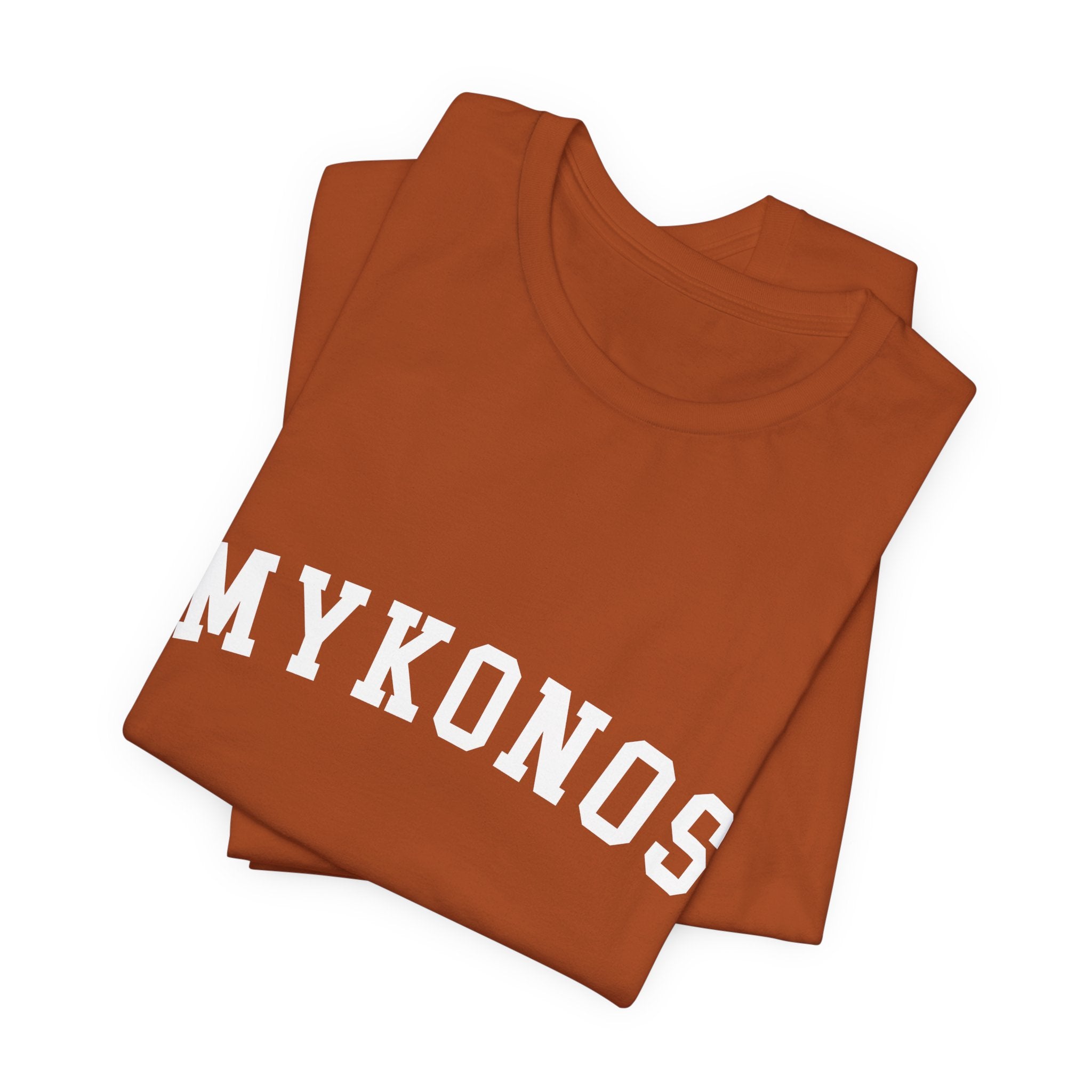 BY CHARLES | Mykonos Collegiate Series — Premium Unisex Tee