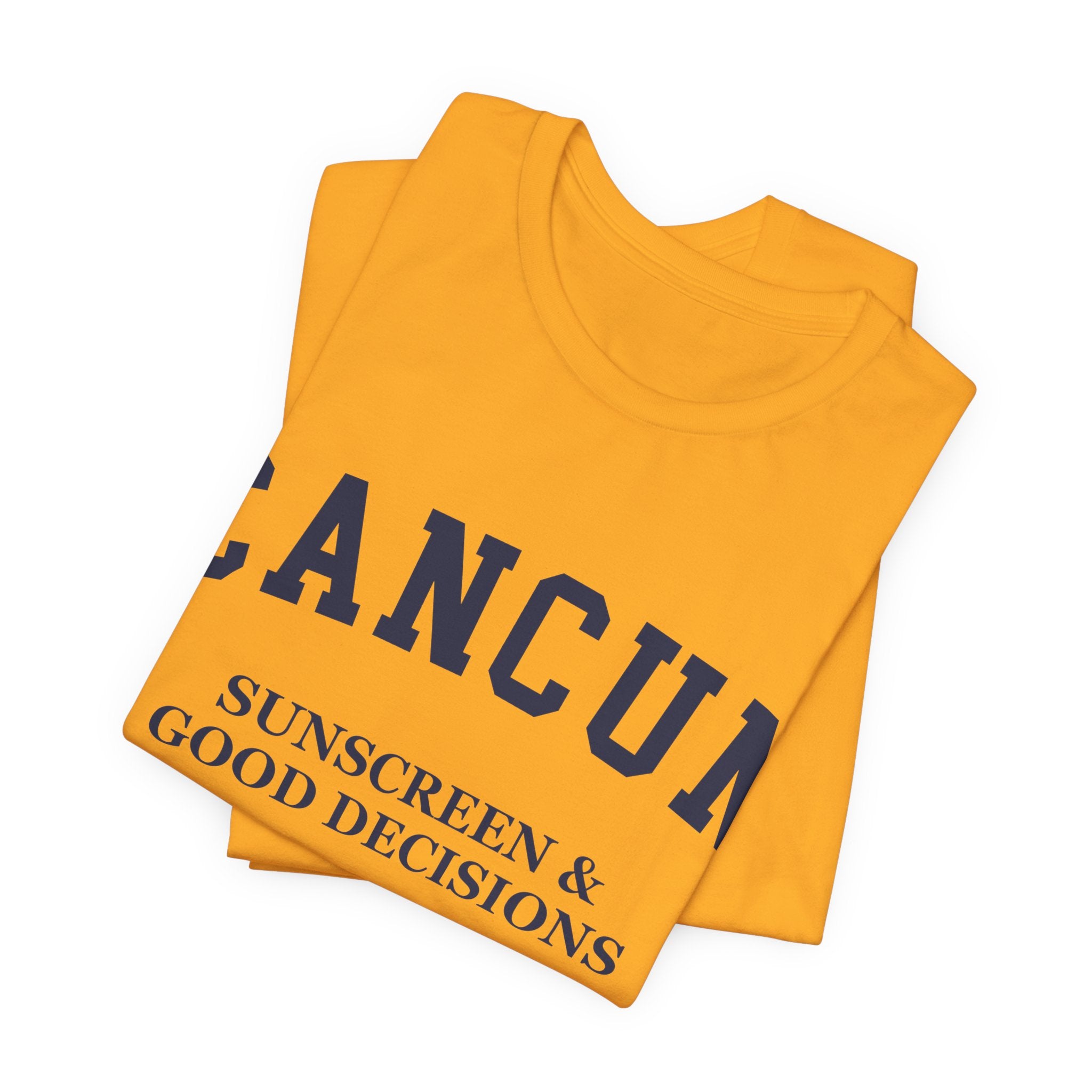 Cancun Collegiate — 100% Cotton Premium Unisex T-Shirt | BY CHARLES