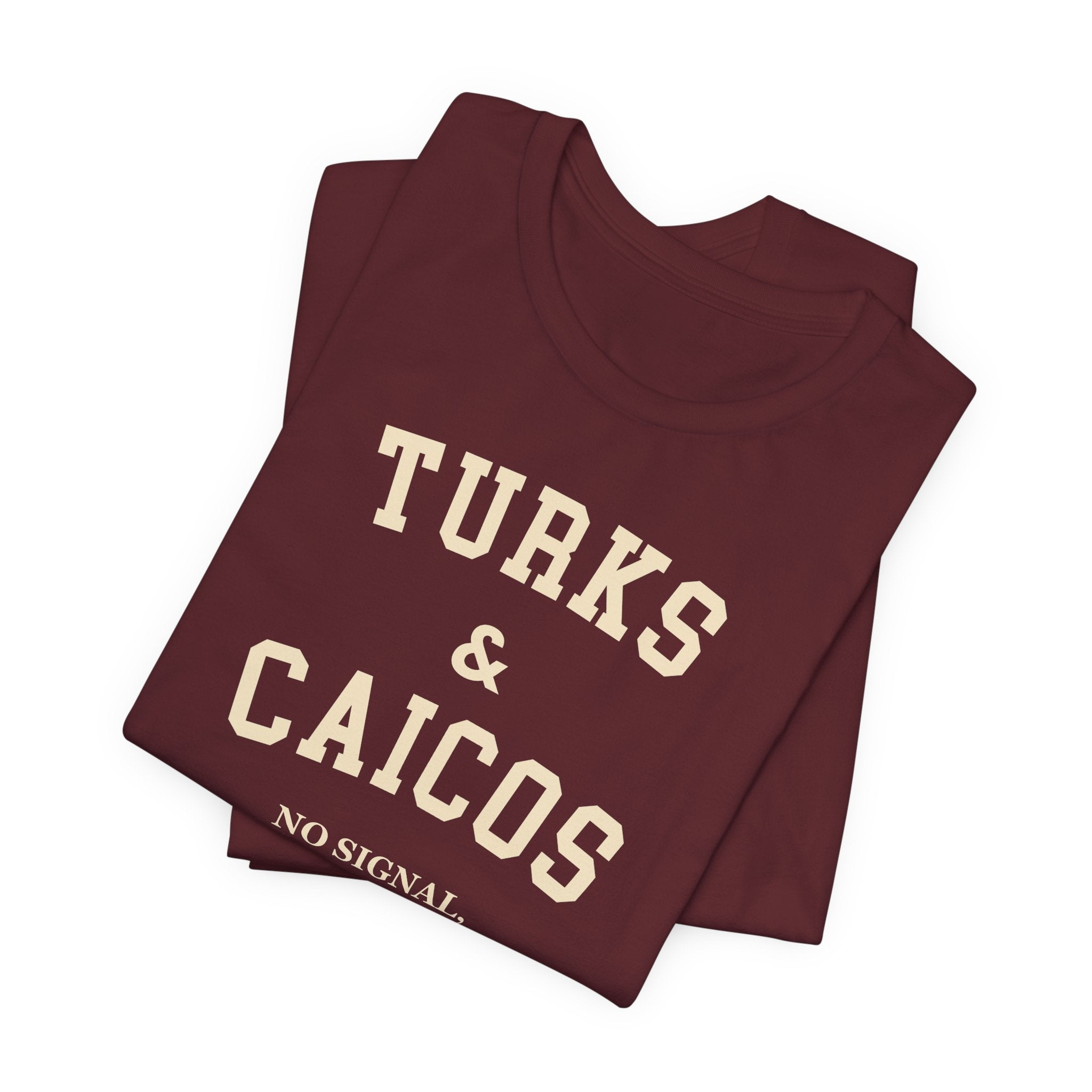 Turks & Caicos Collegiate — 100% Cotton Premium Unisex T-Shirt | BY CHARLES