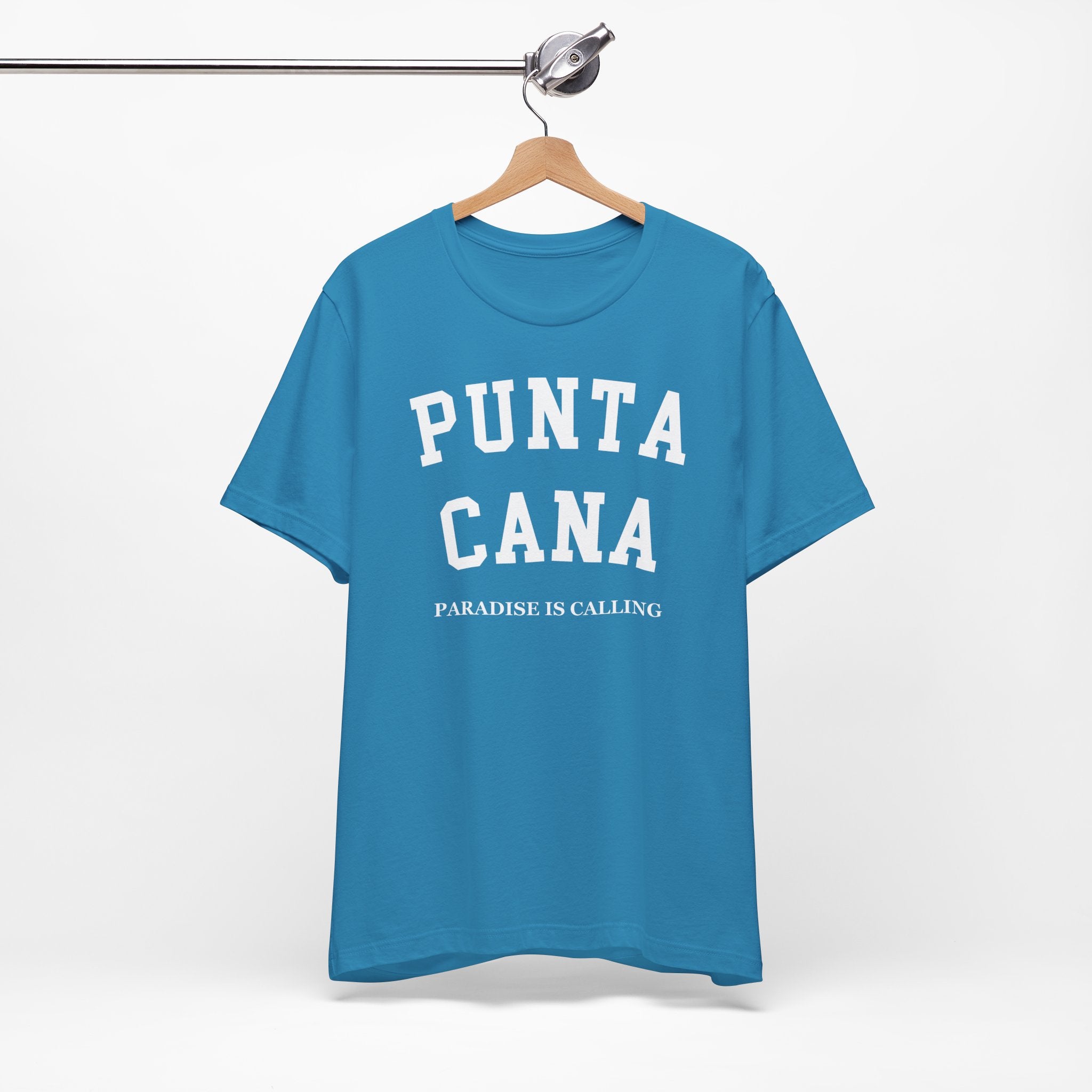 Punta Cana Collegiate — 100% Cotton Premium Unisex T-Shirt | BY CHARLES