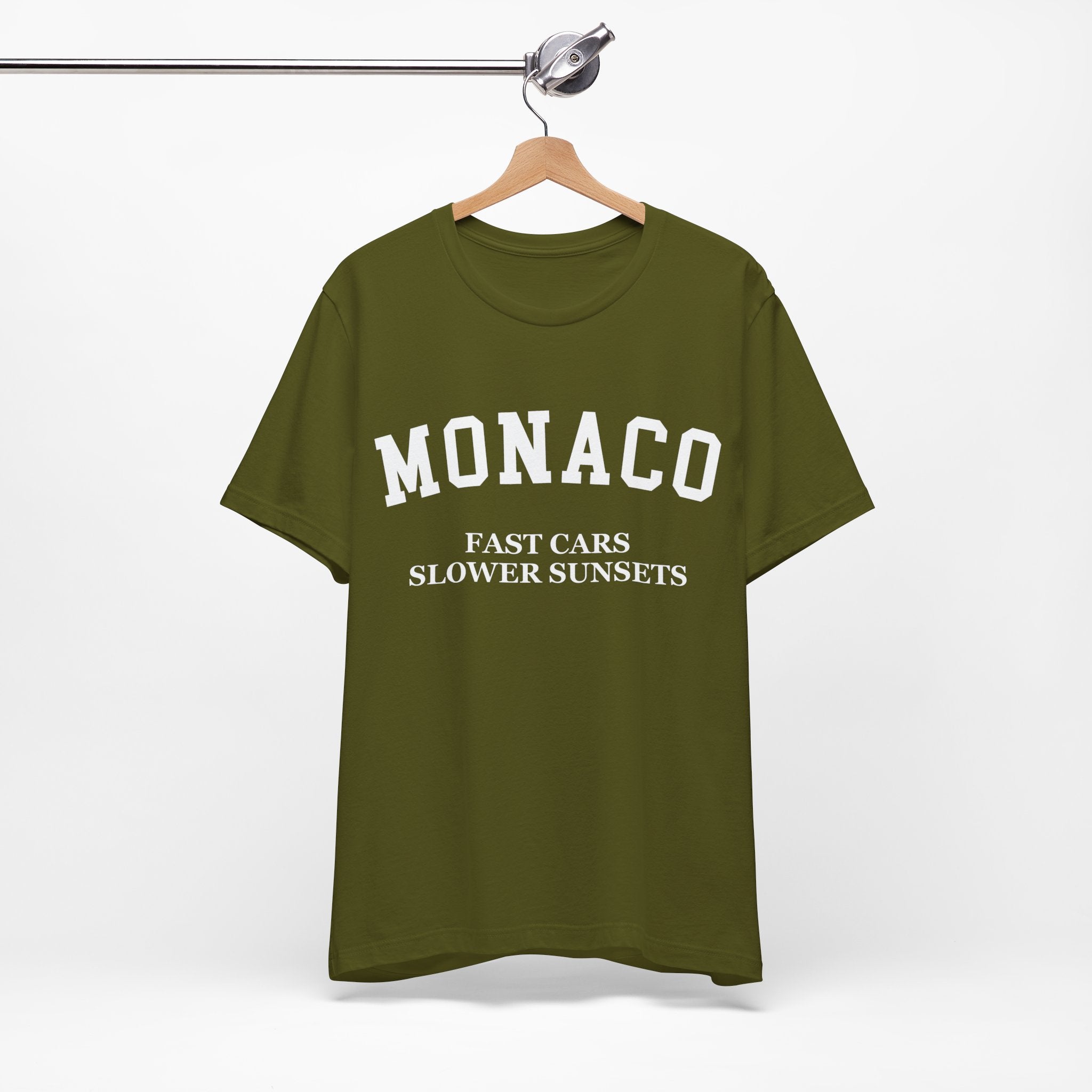 Monaco Collegiate — 100% Cotton Premium Unisex T-Shirt | BY CHARLES