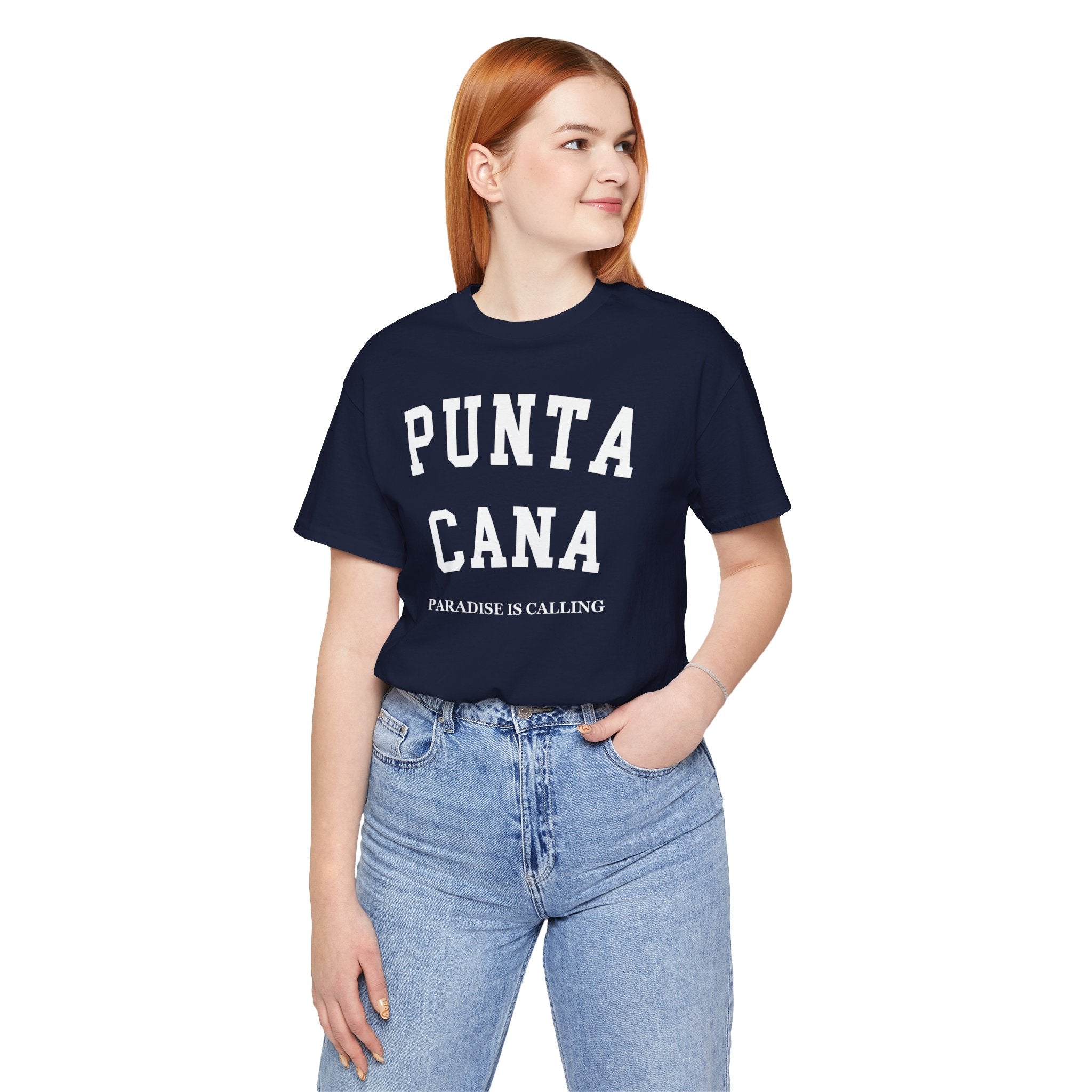 Punta Cana Collegiate — 100% Cotton Premium Unisex T-Shirt | BY CHARLES