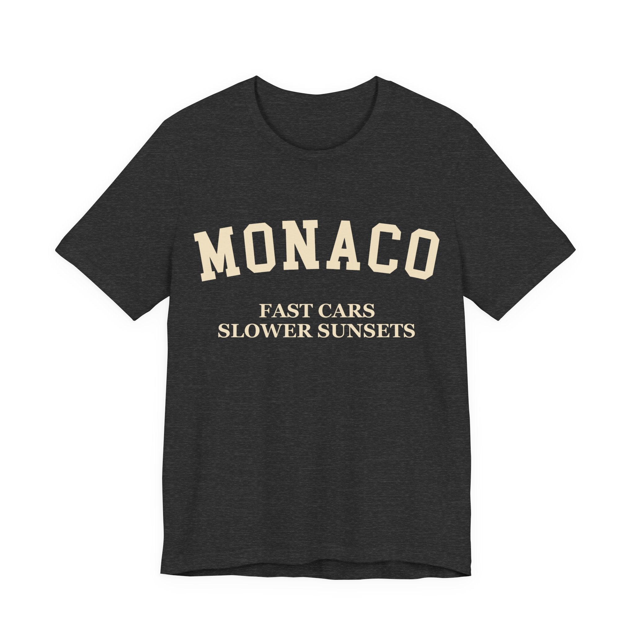 Monaco Collegiate — 100% Cotton Premium Unisex T-Shirt | BY CHARLES