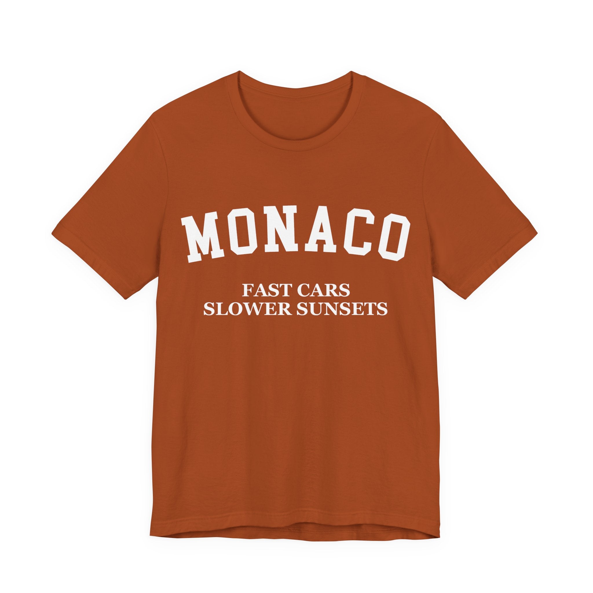 Monaco Collegiate — 100% Cotton Premium Unisex T-Shirt | BY CHARLES