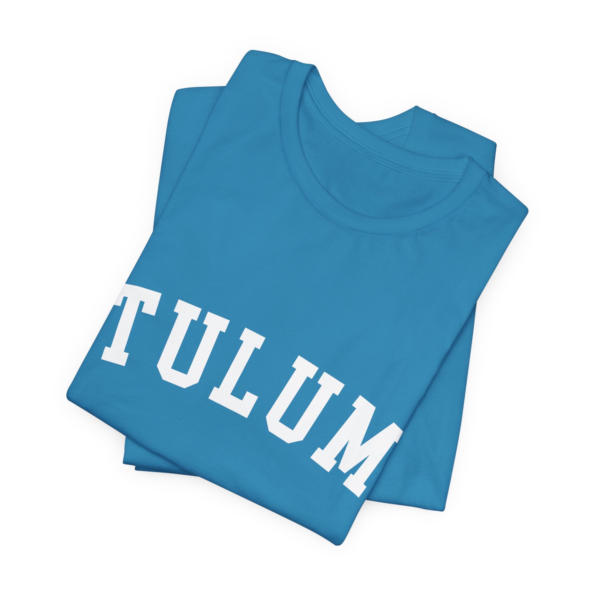 BY CHARLES | Tulum Collegiate Series — Premium Unisex Tee