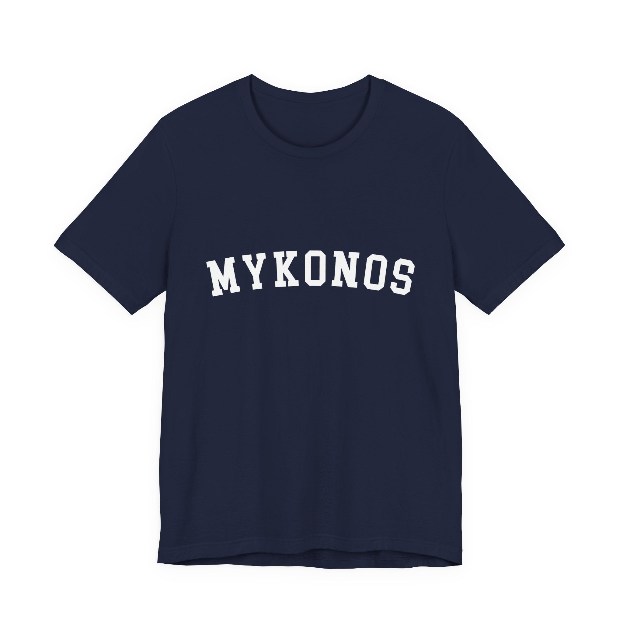 BY CHARLES | Mykonos Collegiate Series — Premium Unisex Tee