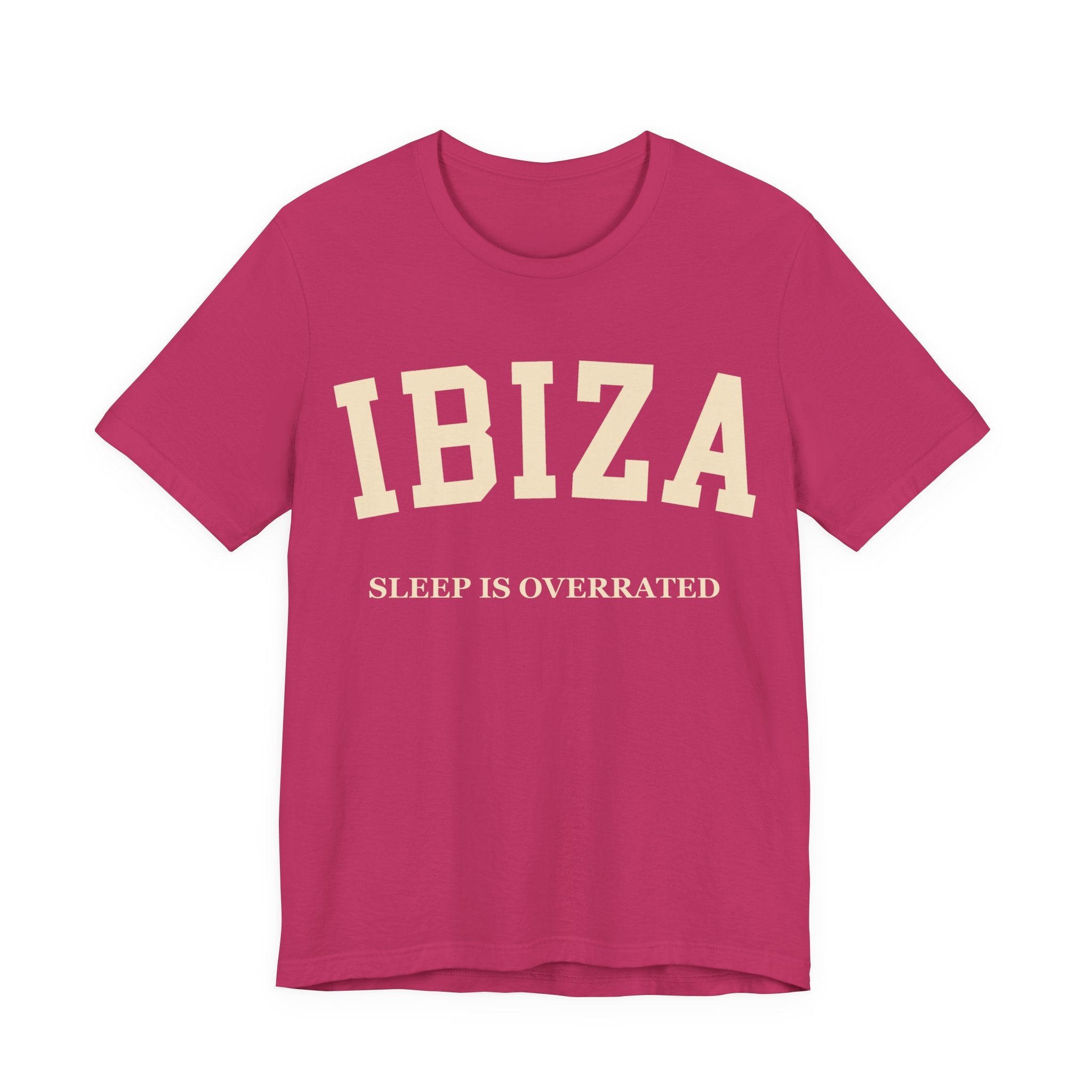 Ibiza Collegiate — 100% Cotton Premium Unisex T-Shirt | BY CHARLES