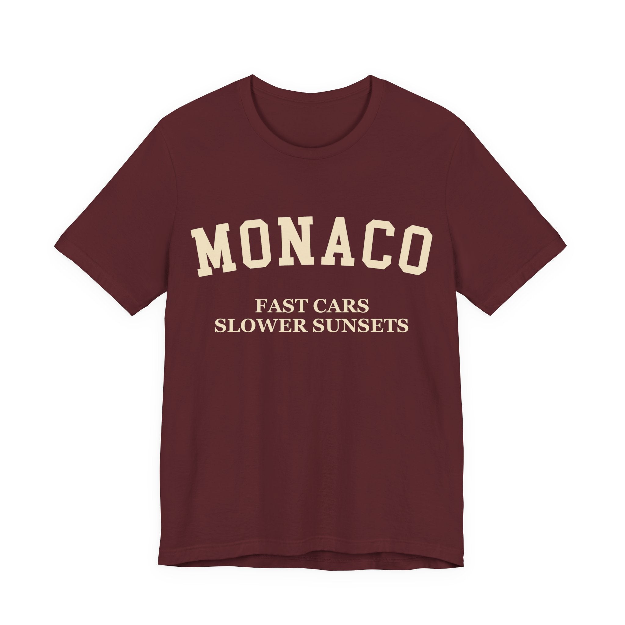 Monaco Collegiate — 100% Cotton Premium Unisex T-Shirt | BY CHARLES