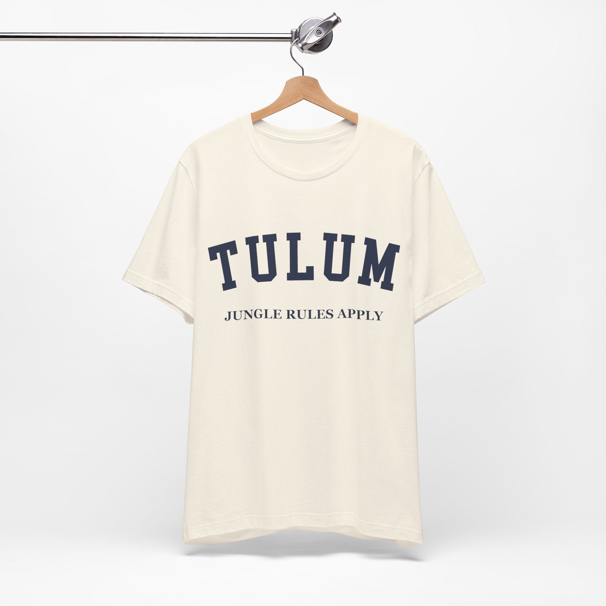 Tulum Collegiate — 100% Cotton Premium Unisex T-Shirt | BY CHARLES