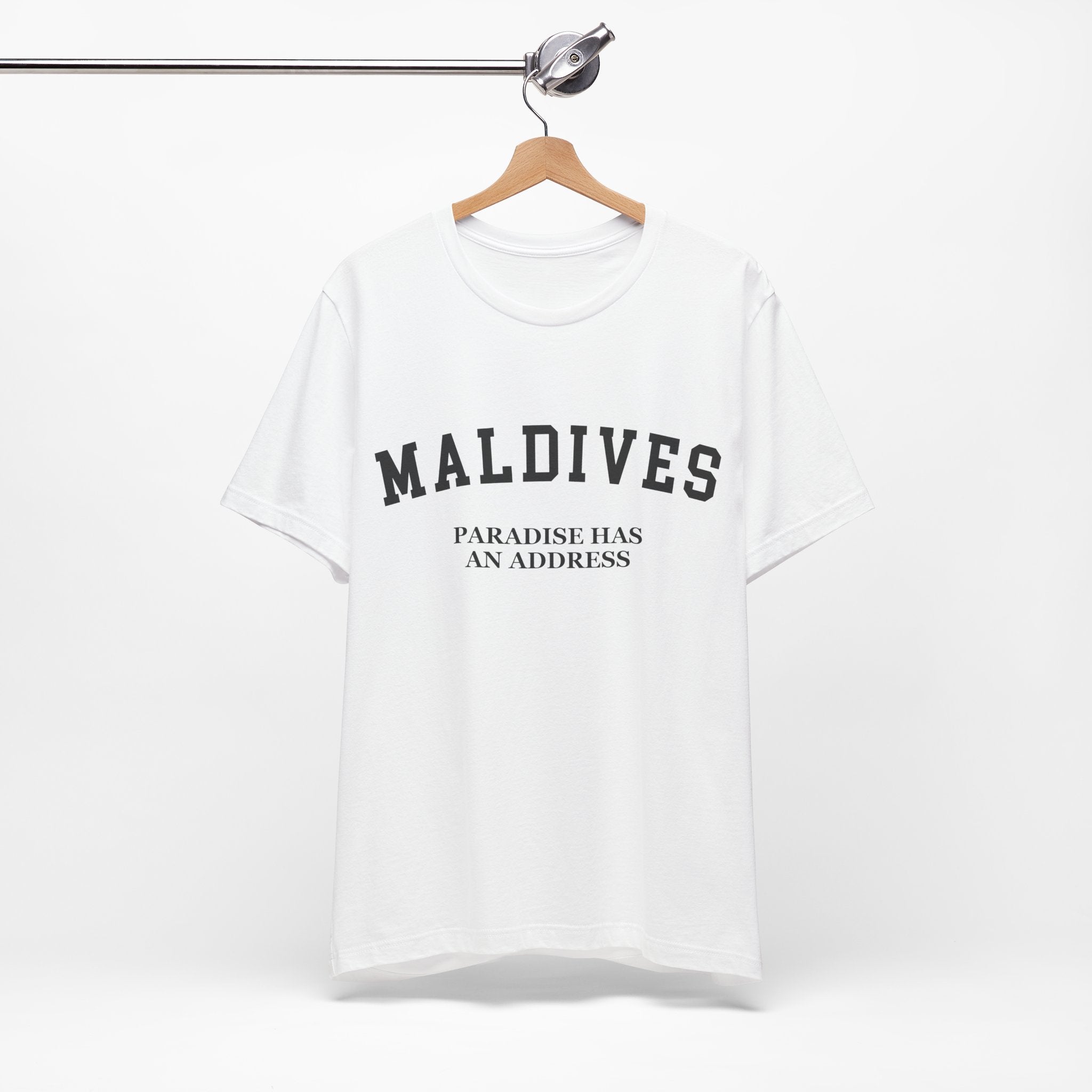 Maldives Collegiate — 100% Cotton Premium Unisex T-Shirt | BY CHARLES