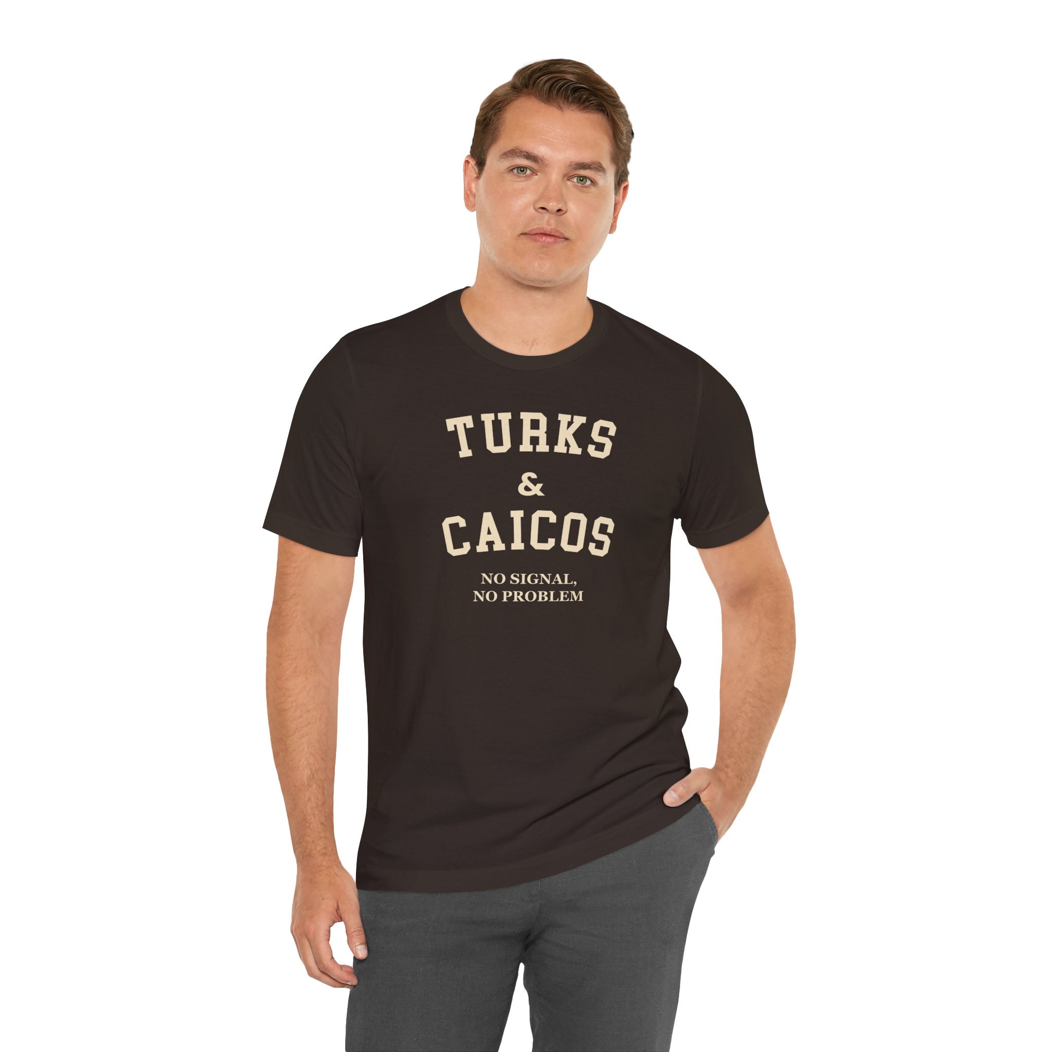 Turks & Caicos Collegiate — 100% Cotton Premium Unisex T-Shirt | BY CHARLES
