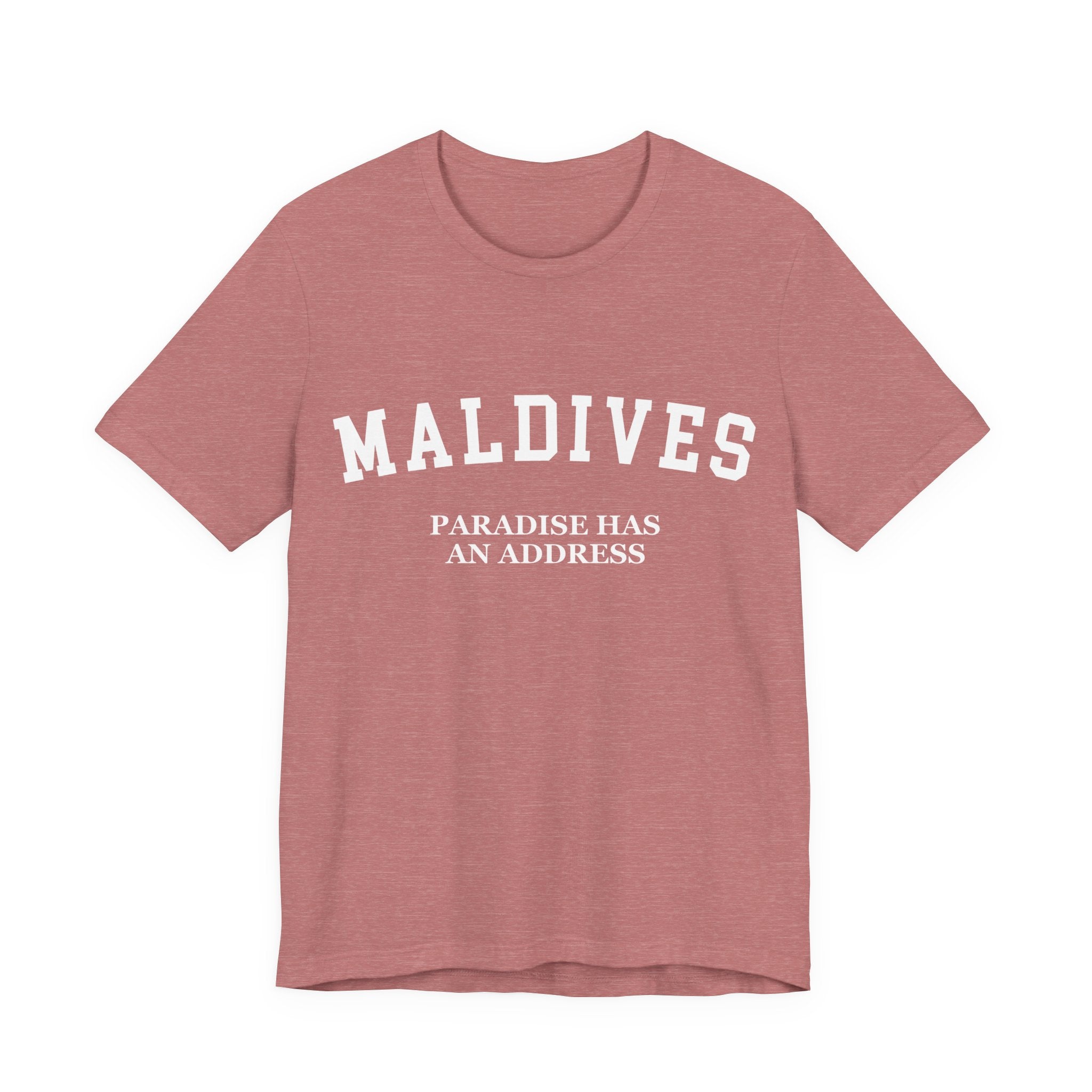 Maldives Collegiate — 100% Cotton Premium Unisex T-Shirt | BY CHARLES
