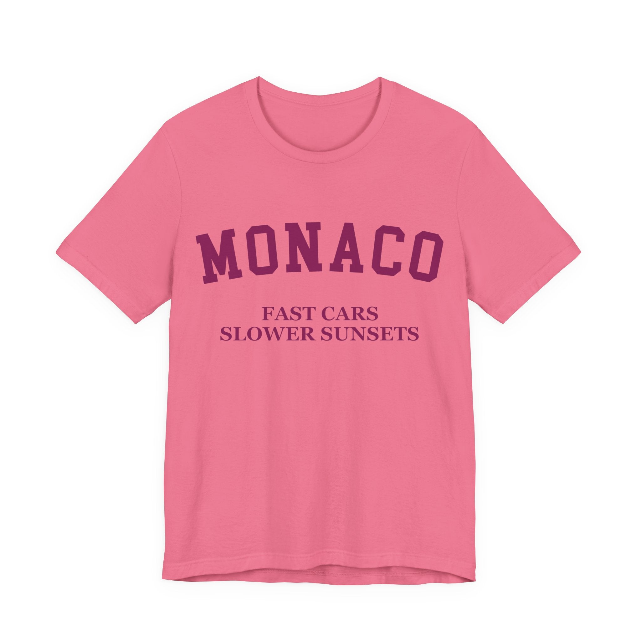 Monaco Collegiate — 100% Cotton Premium Unisex T-Shirt | BY CHARLES