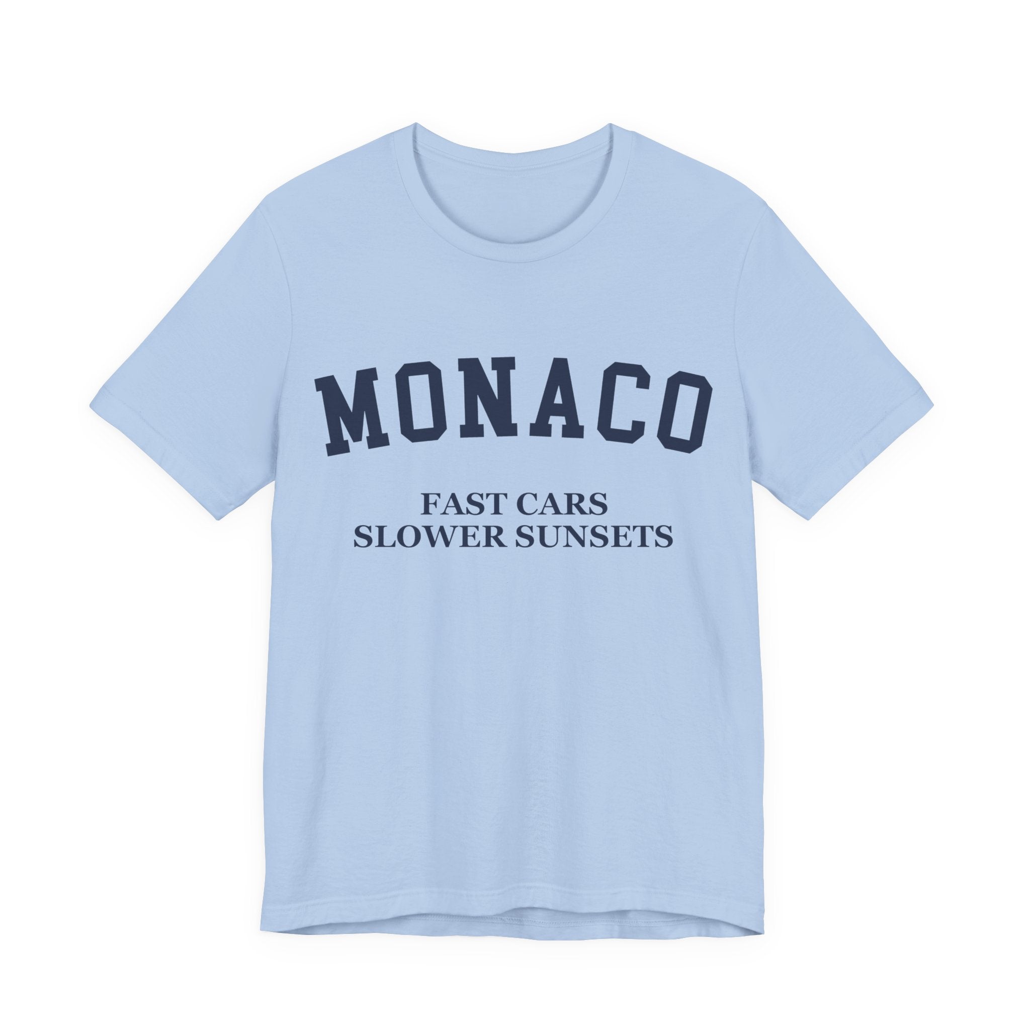 Monaco Collegiate — 100% Cotton Premium Unisex T-Shirt | BY CHARLES
