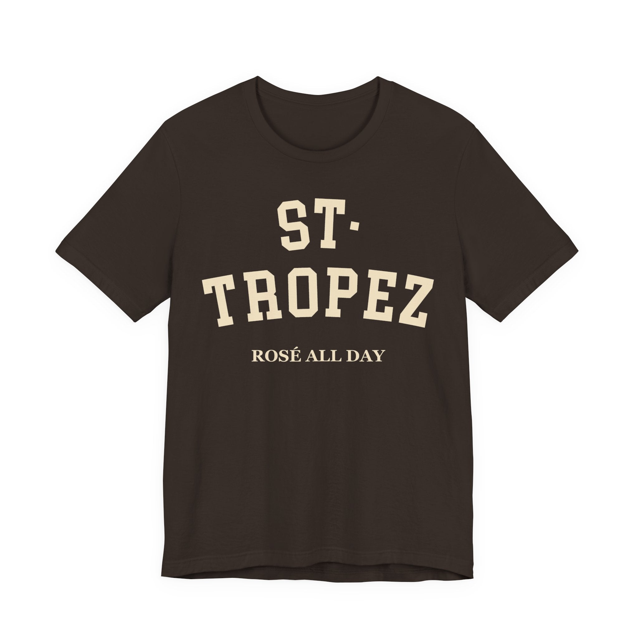 St. Tropez Collegiate — 100% Cotton Premium Unisex T-Shirt | BY CHARLES