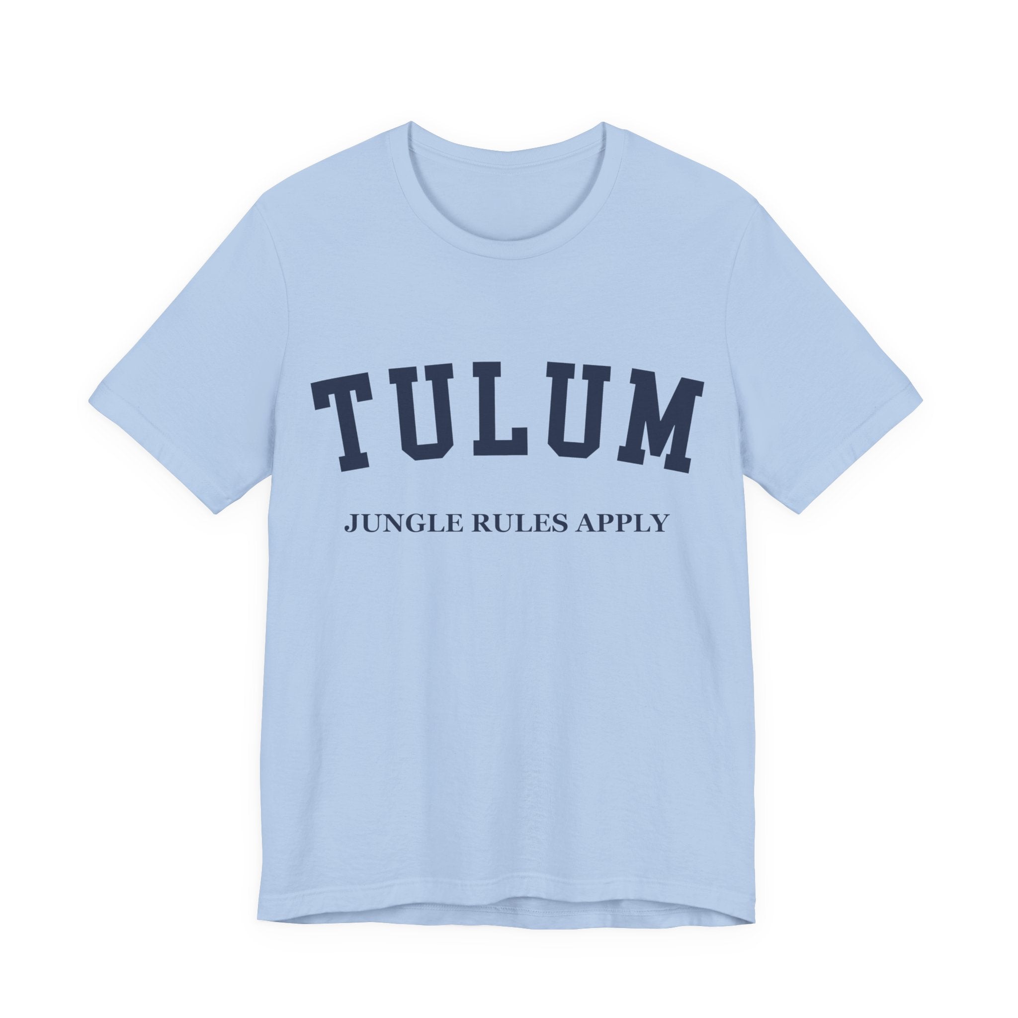 Tulum Collegiate — 100% Cotton Premium Unisex T-Shirt | BY CHARLES