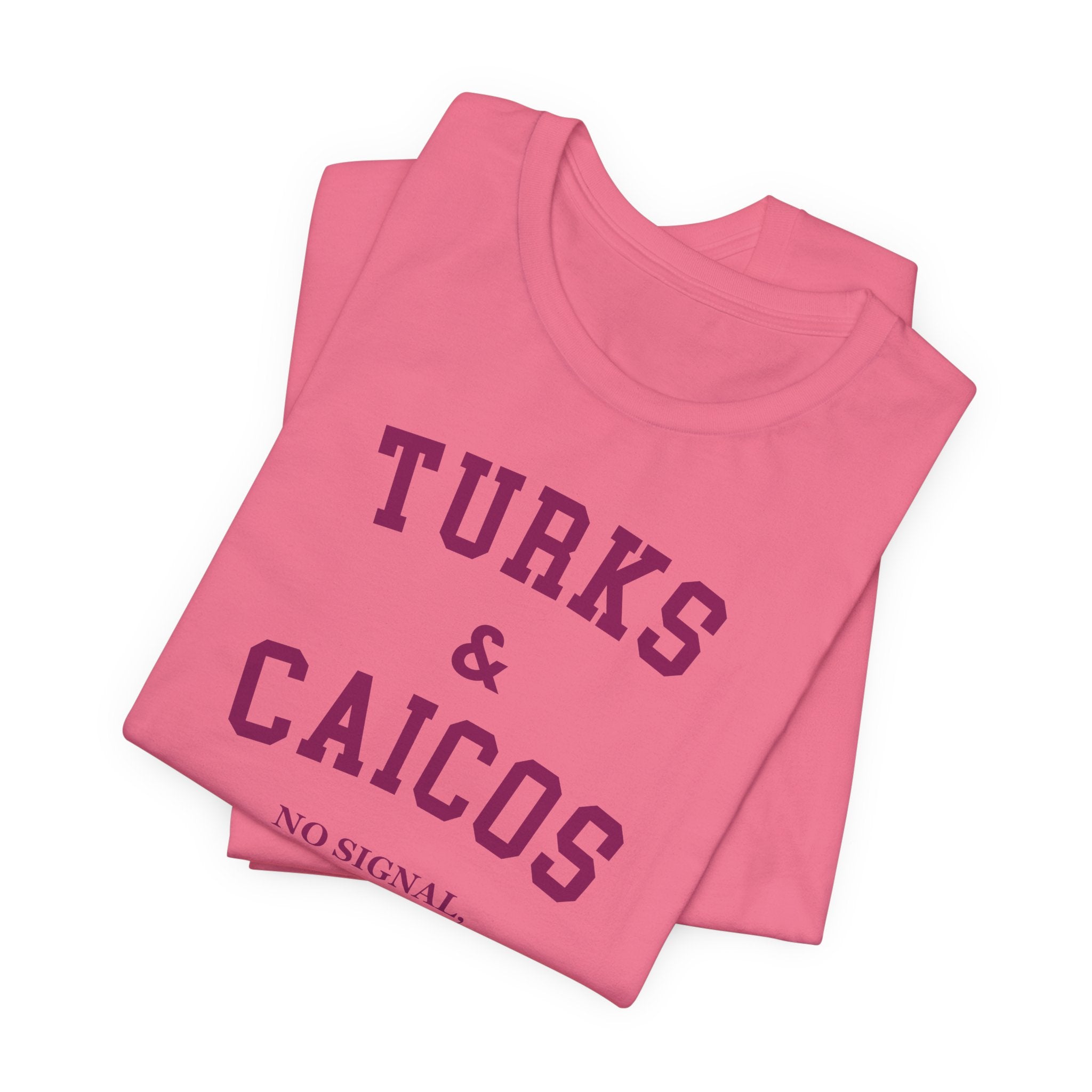 Turks & Caicos Collegiate — 100% Cotton Premium Unisex T-Shirt | BY CHARLES